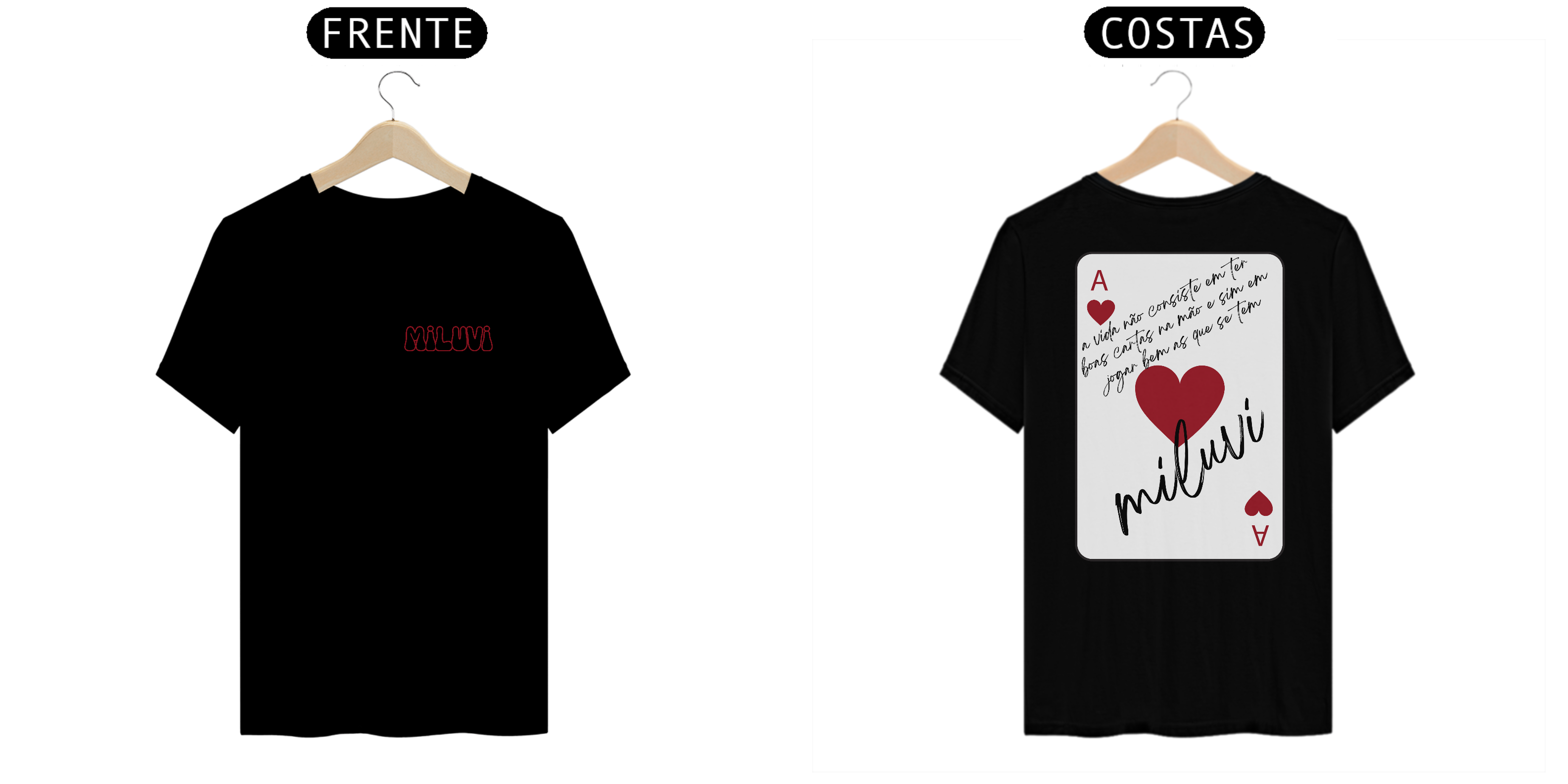 T-shirt Prime cartas miluvi