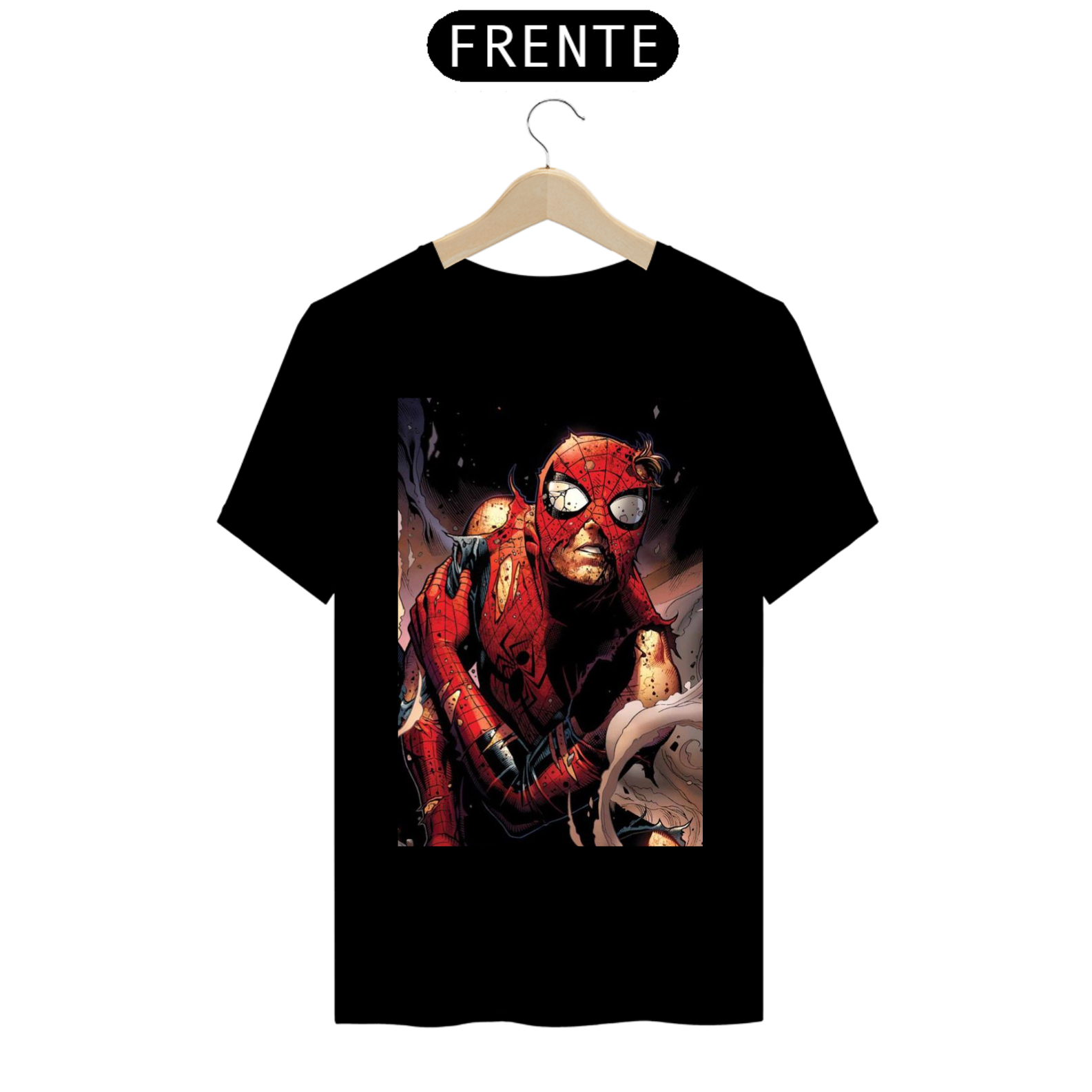 Camisa - Homem Aranha Todo Quebrado