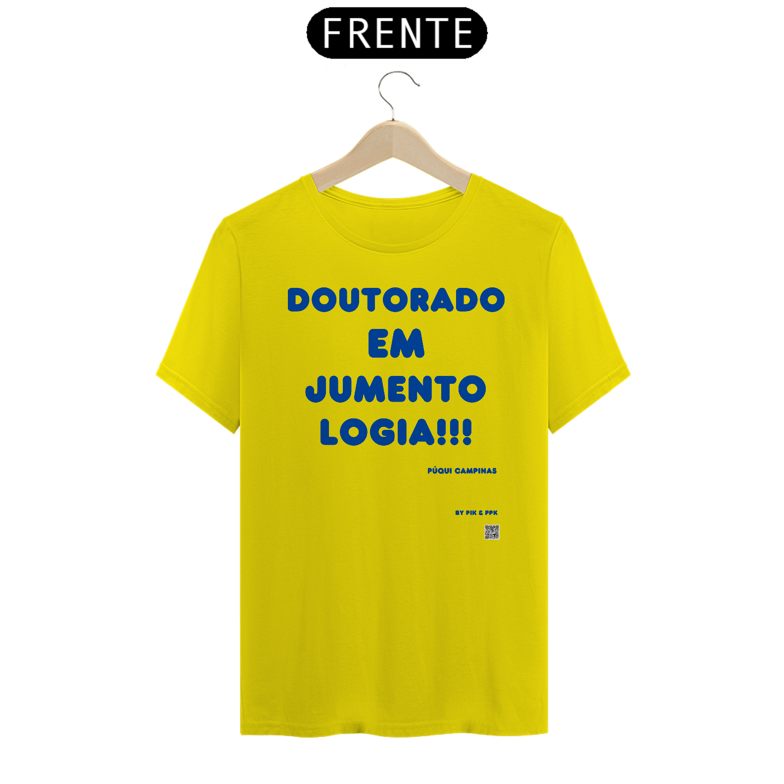 camiseta Doutorado JUMENTOLOGIA