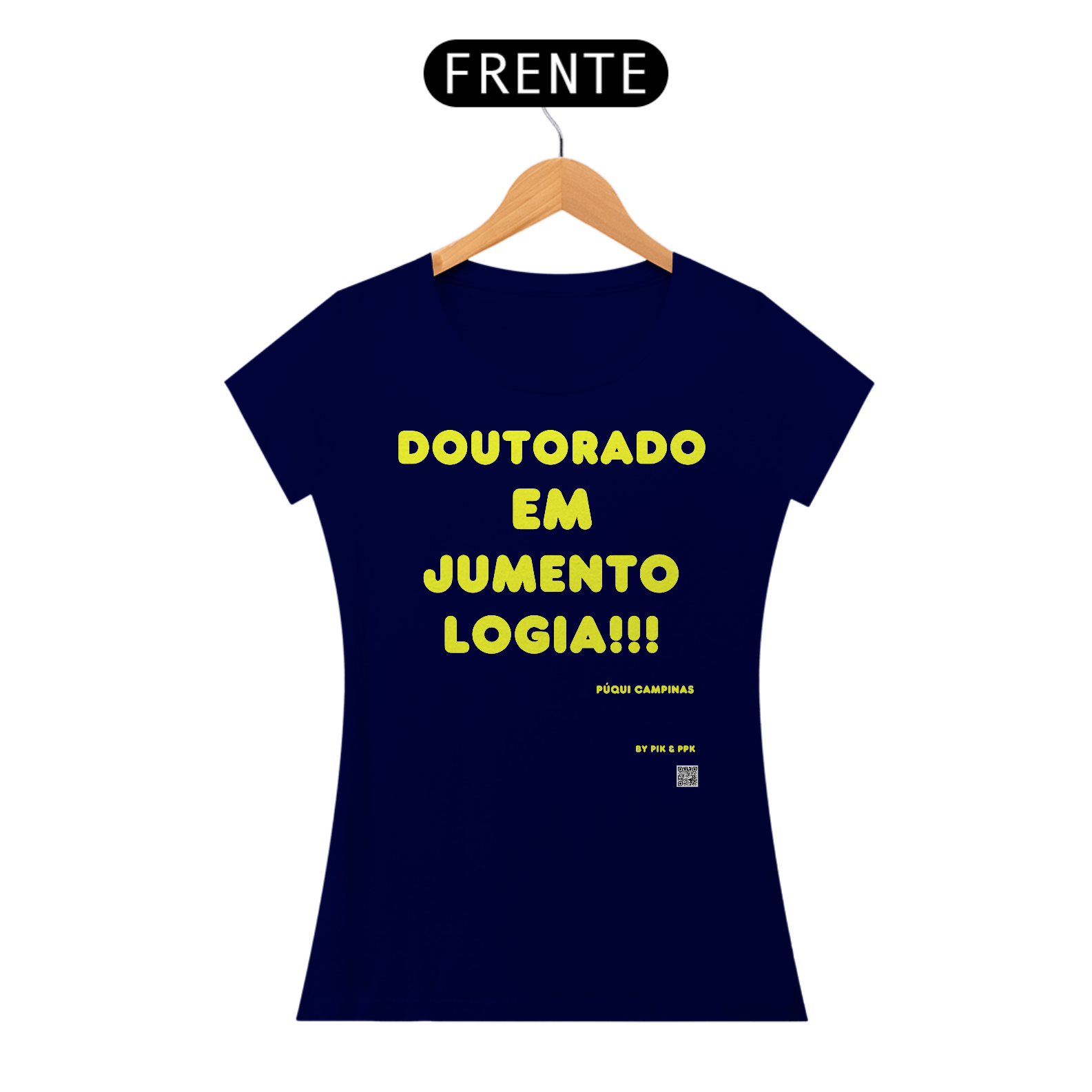 camiseta Doutorado JUMENTOLOGIA Púqui
