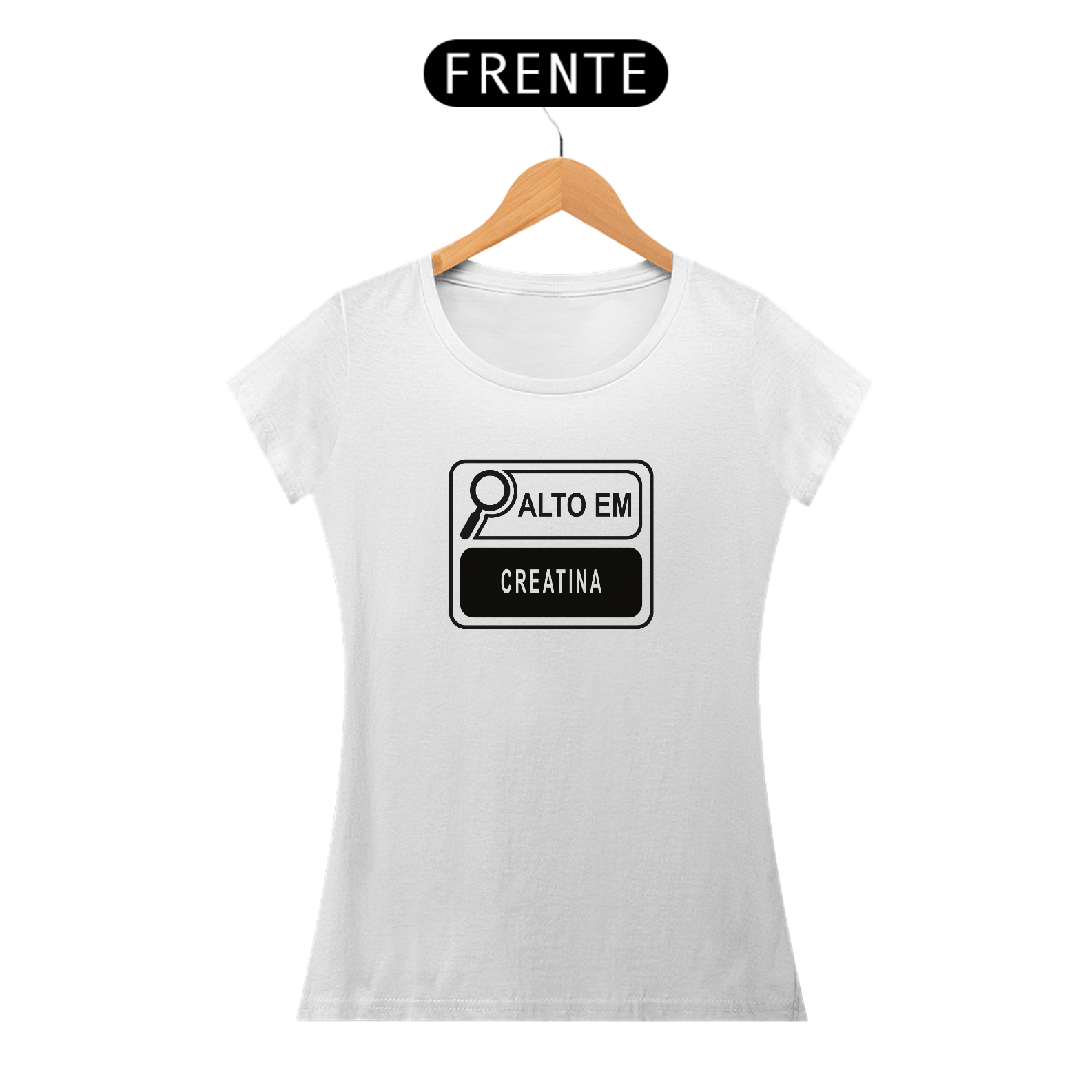 camiseta Alto em CREATINA