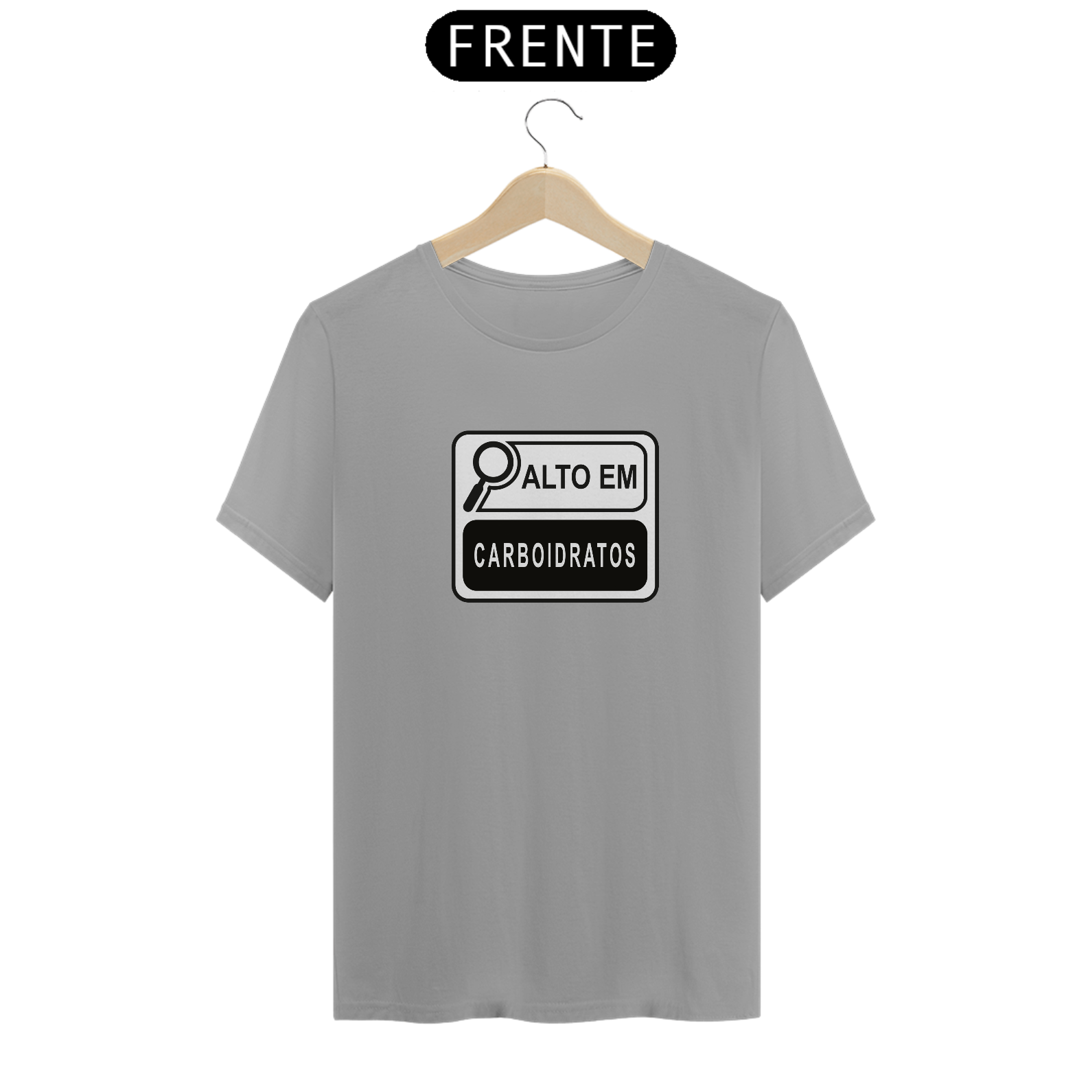 camiseta Alto em CARBOHIDRATOS