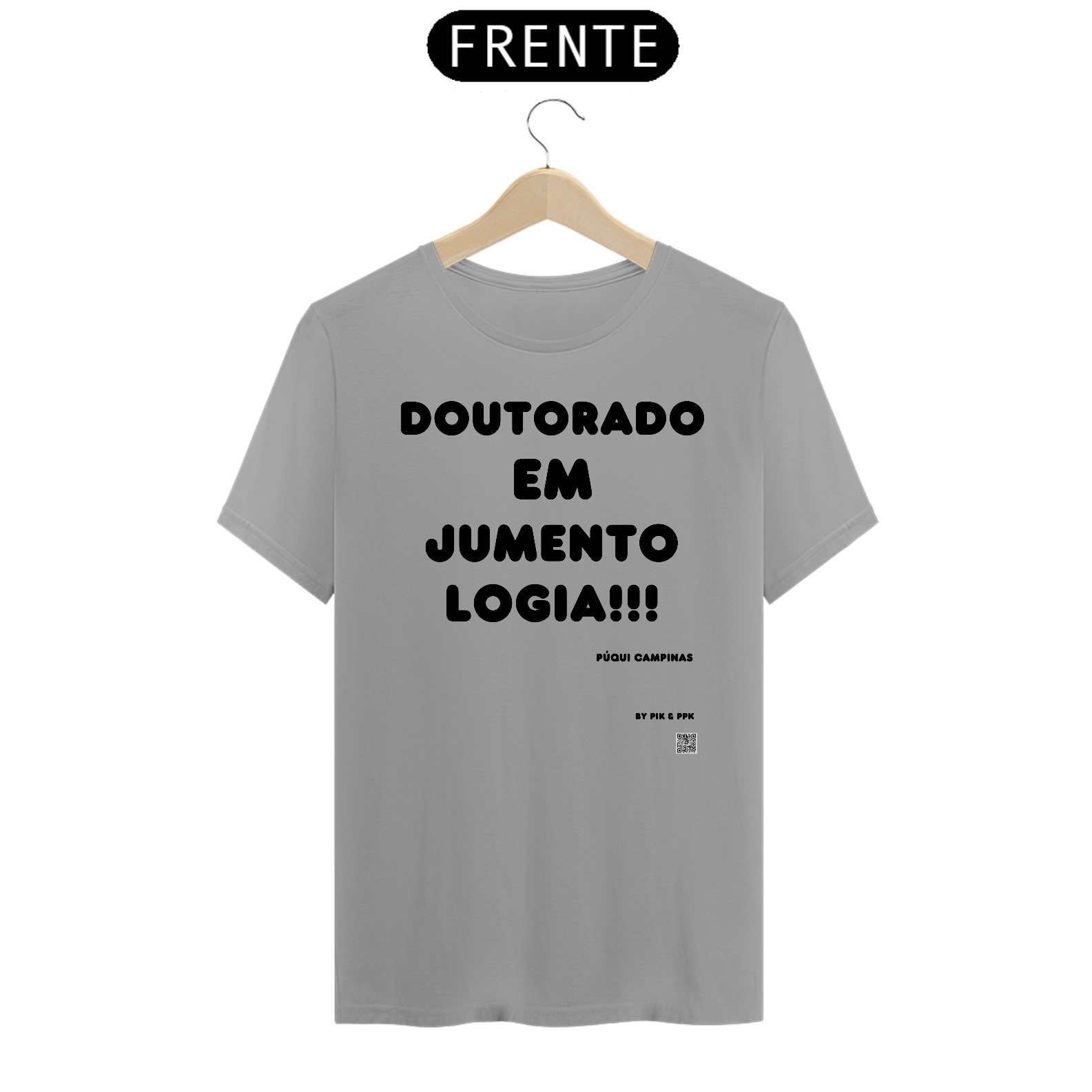 camiseta Doutorado JUMENTOLOGIA