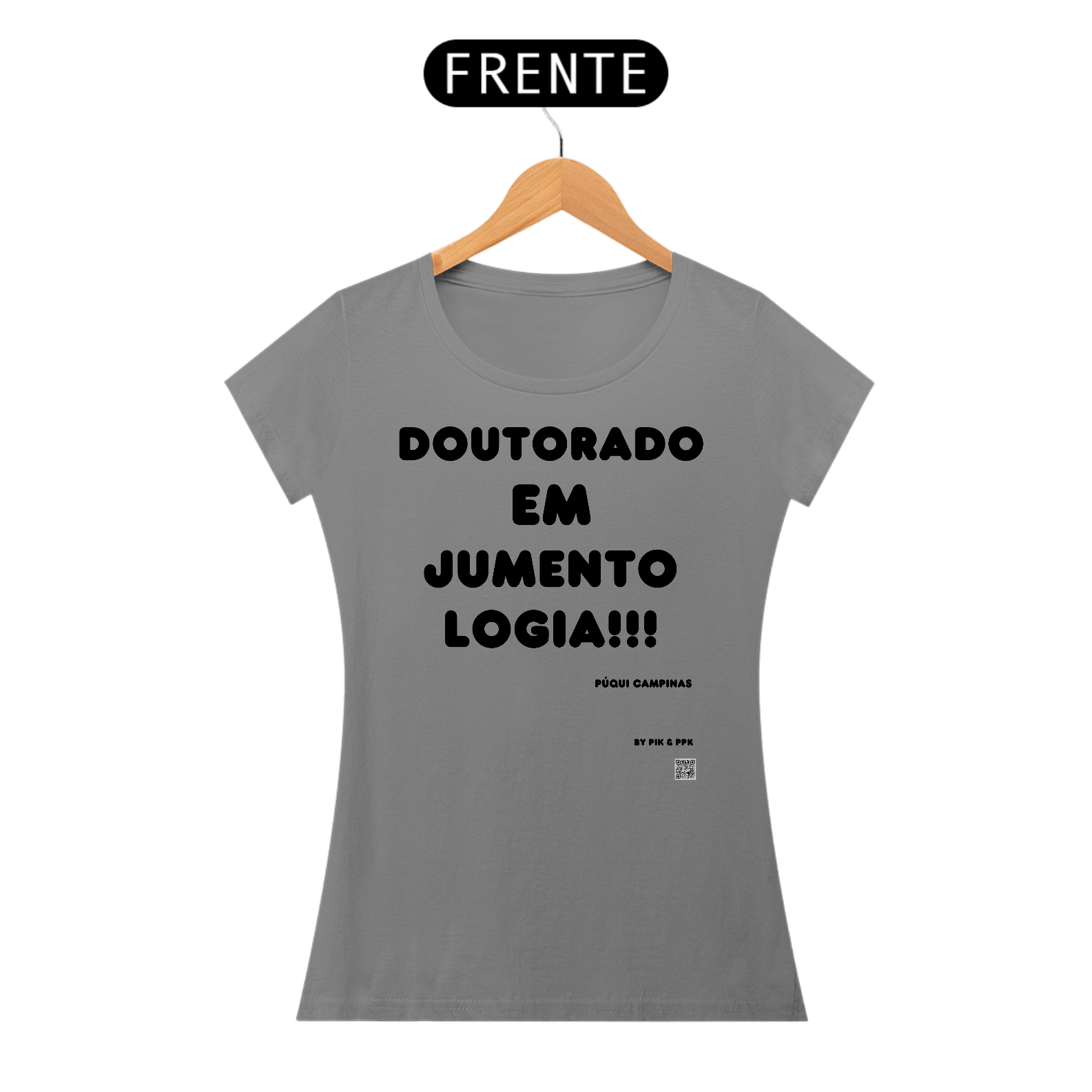 camiseta Doutorado JUMENTOLOGIA Púqui