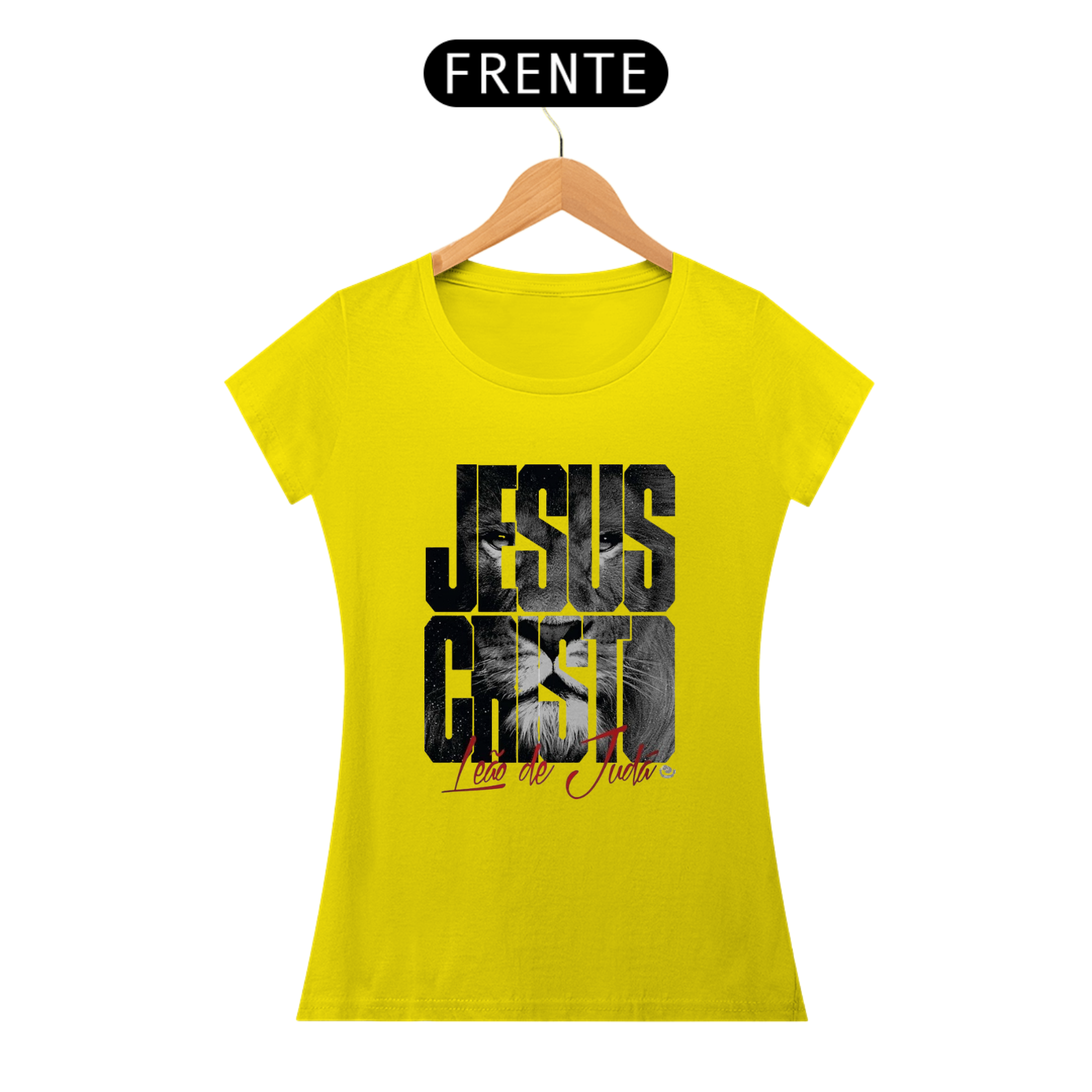 BABY LOOK  JESUS CRISTO LEÃO DE JUDA