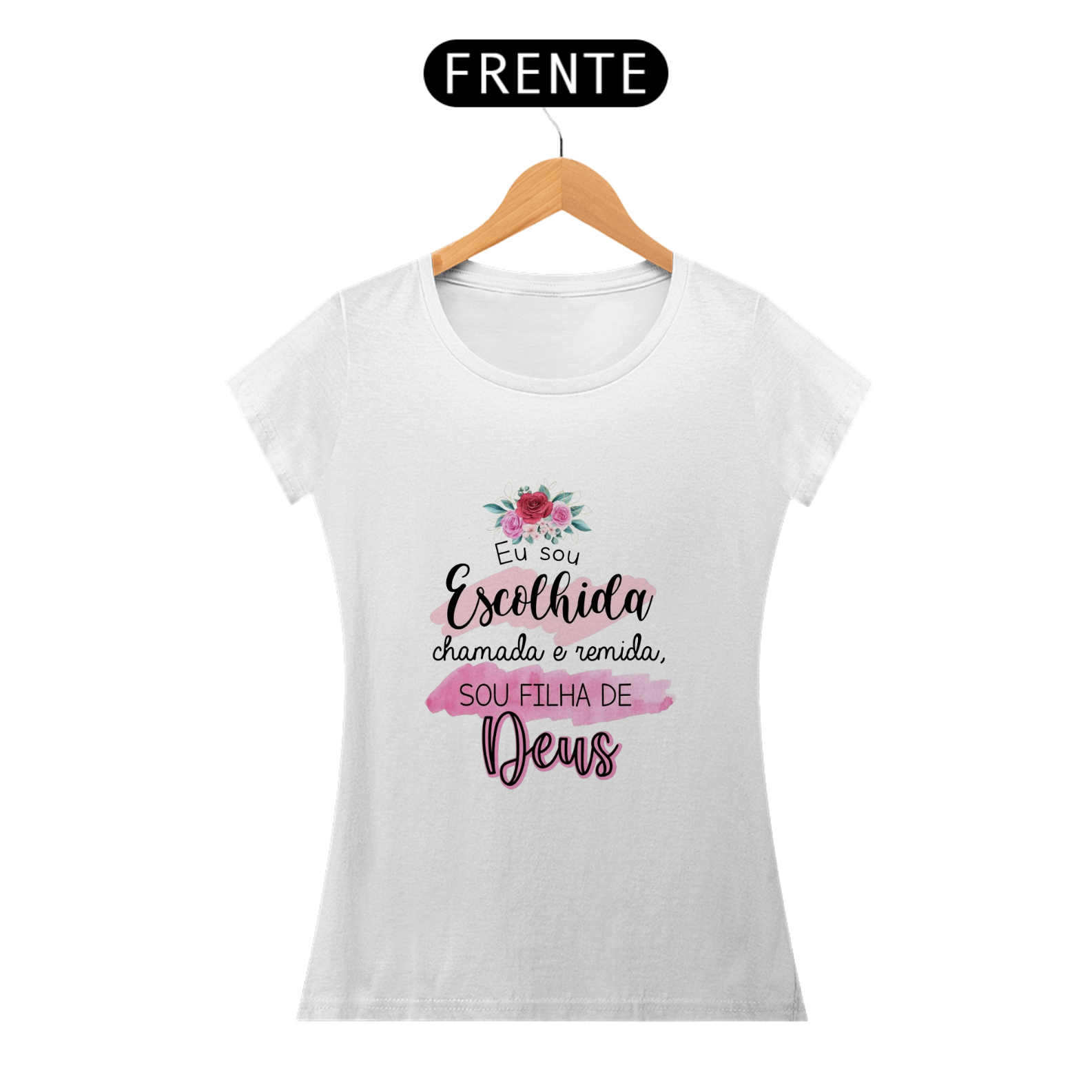 BABY LOOK EU SOU ESCOLHIDA