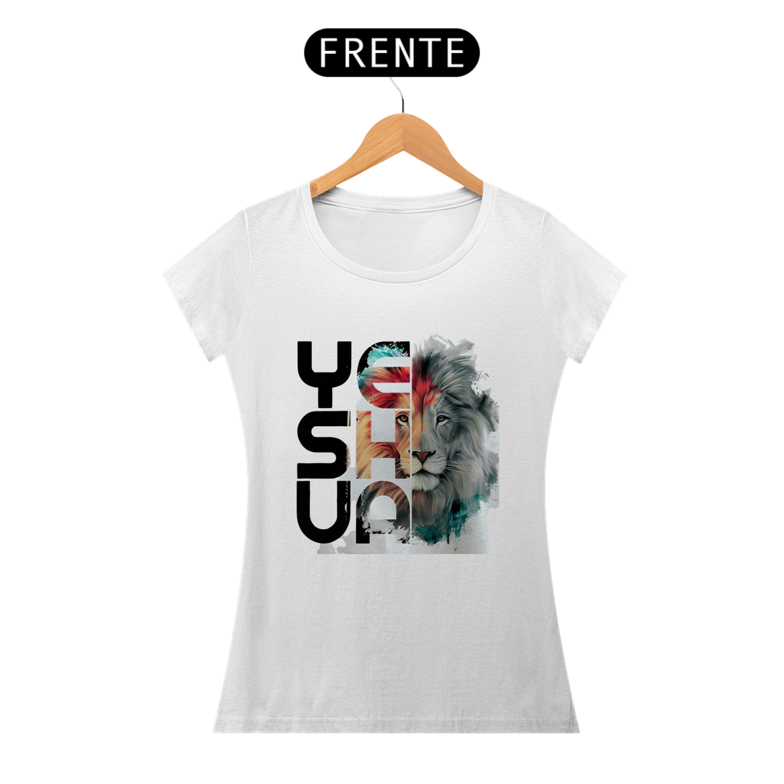 BABY LOOK YESHUA LEÃO DE JUDA