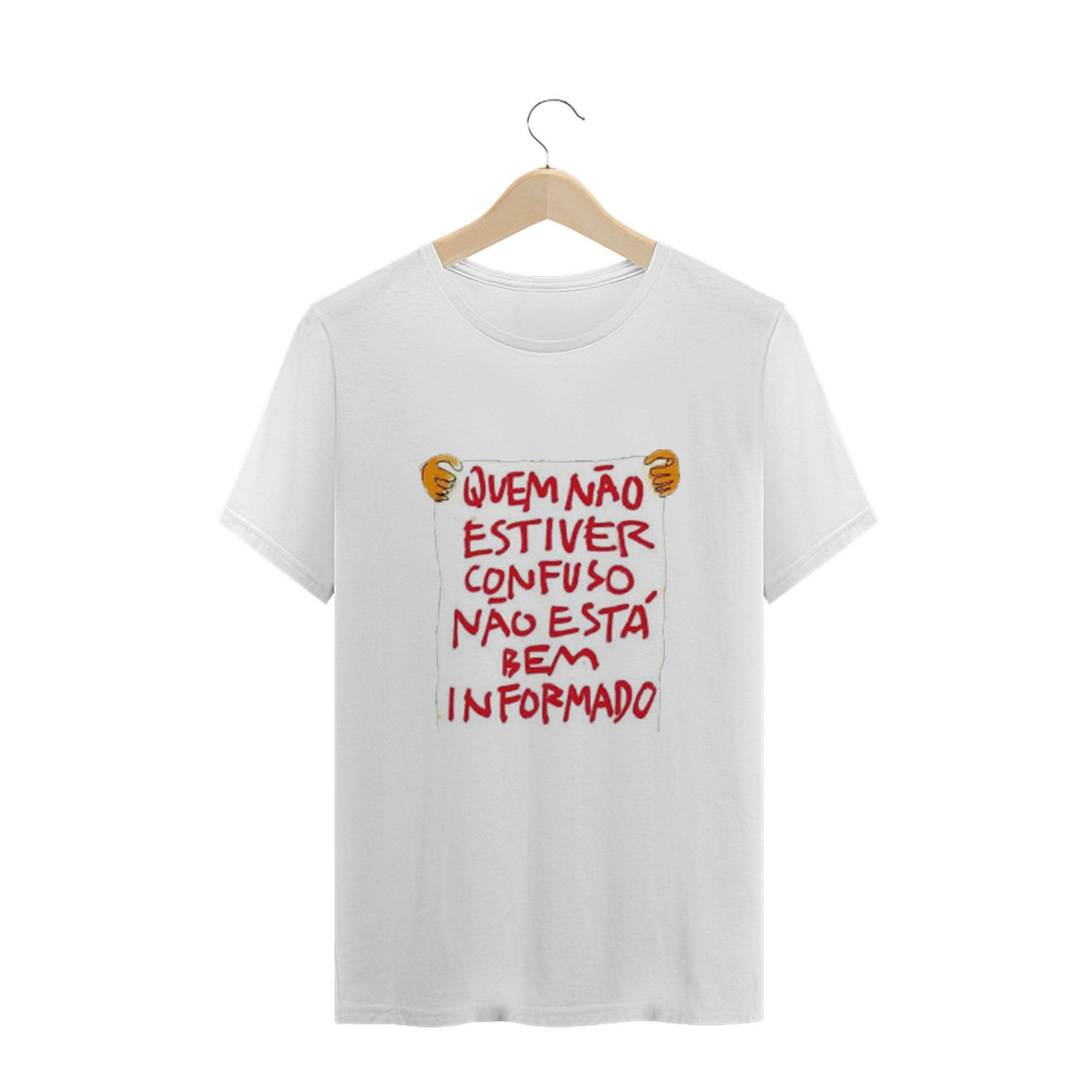 Não Está Confuso? - T-Shirt Plus Size