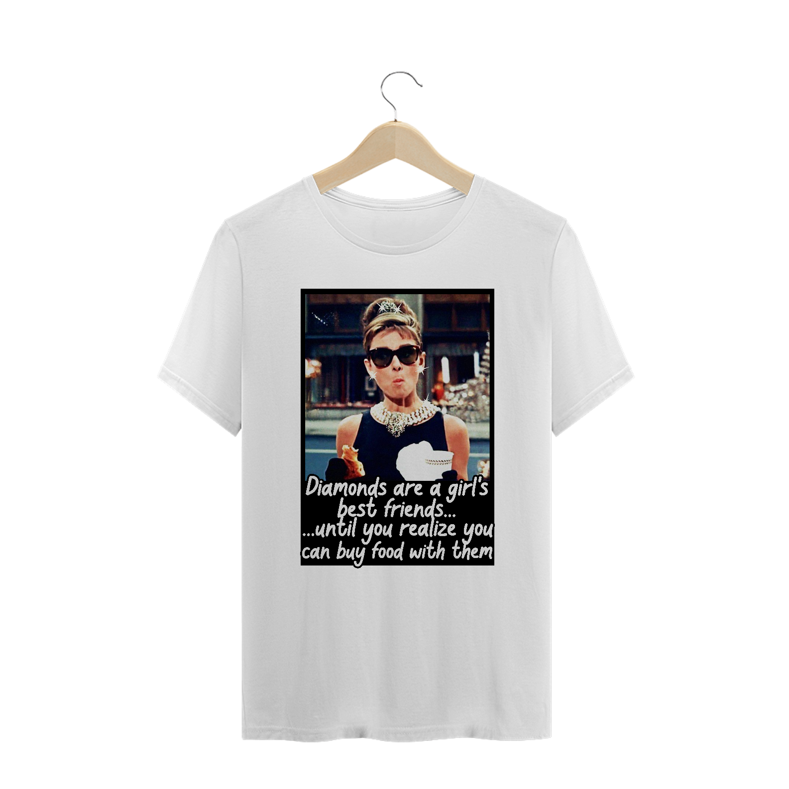 Diamond Friends (Audrey Hepburn) - T-Shirt Plus Size