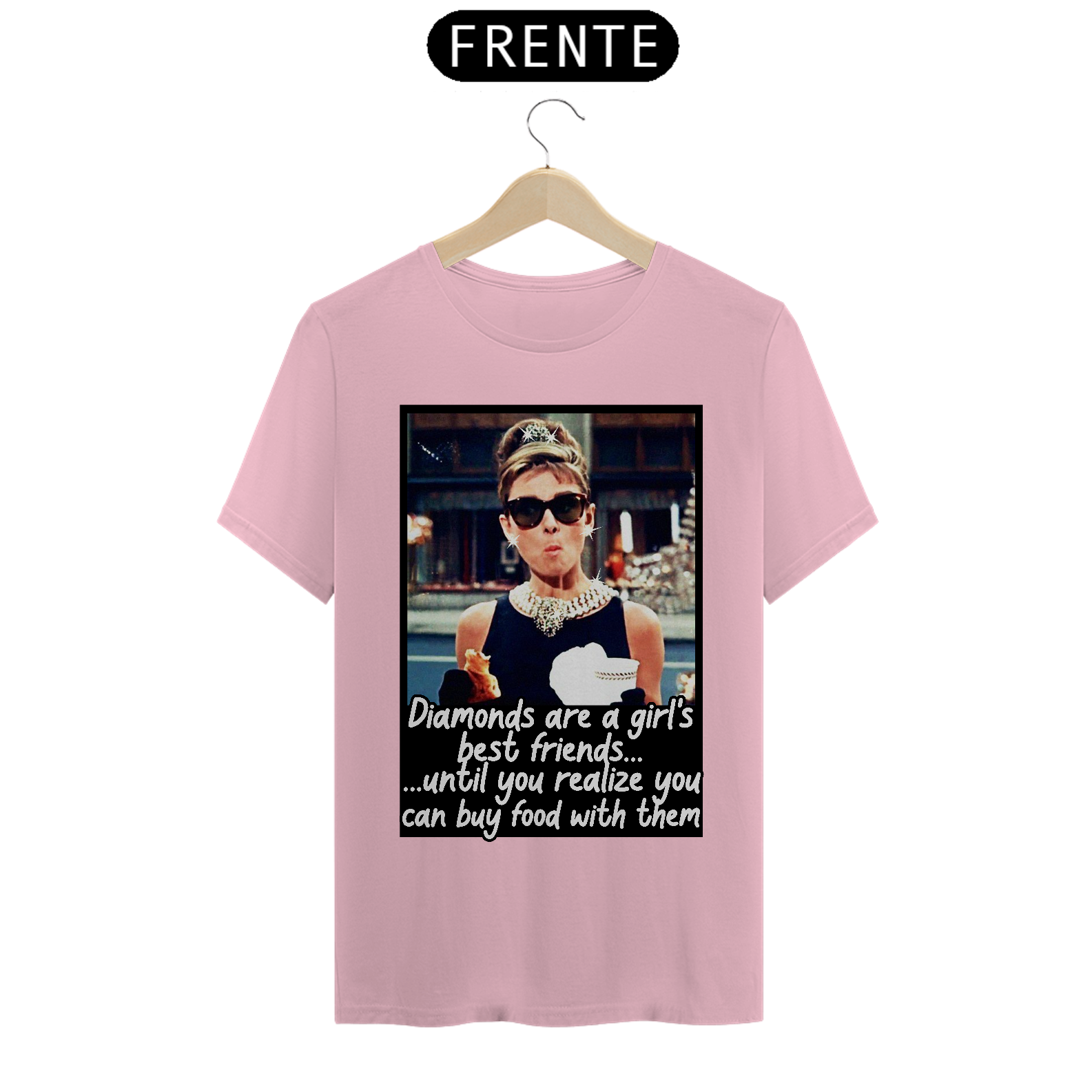 Diamond Friends (Audrey Hepburn) - T-Shirt