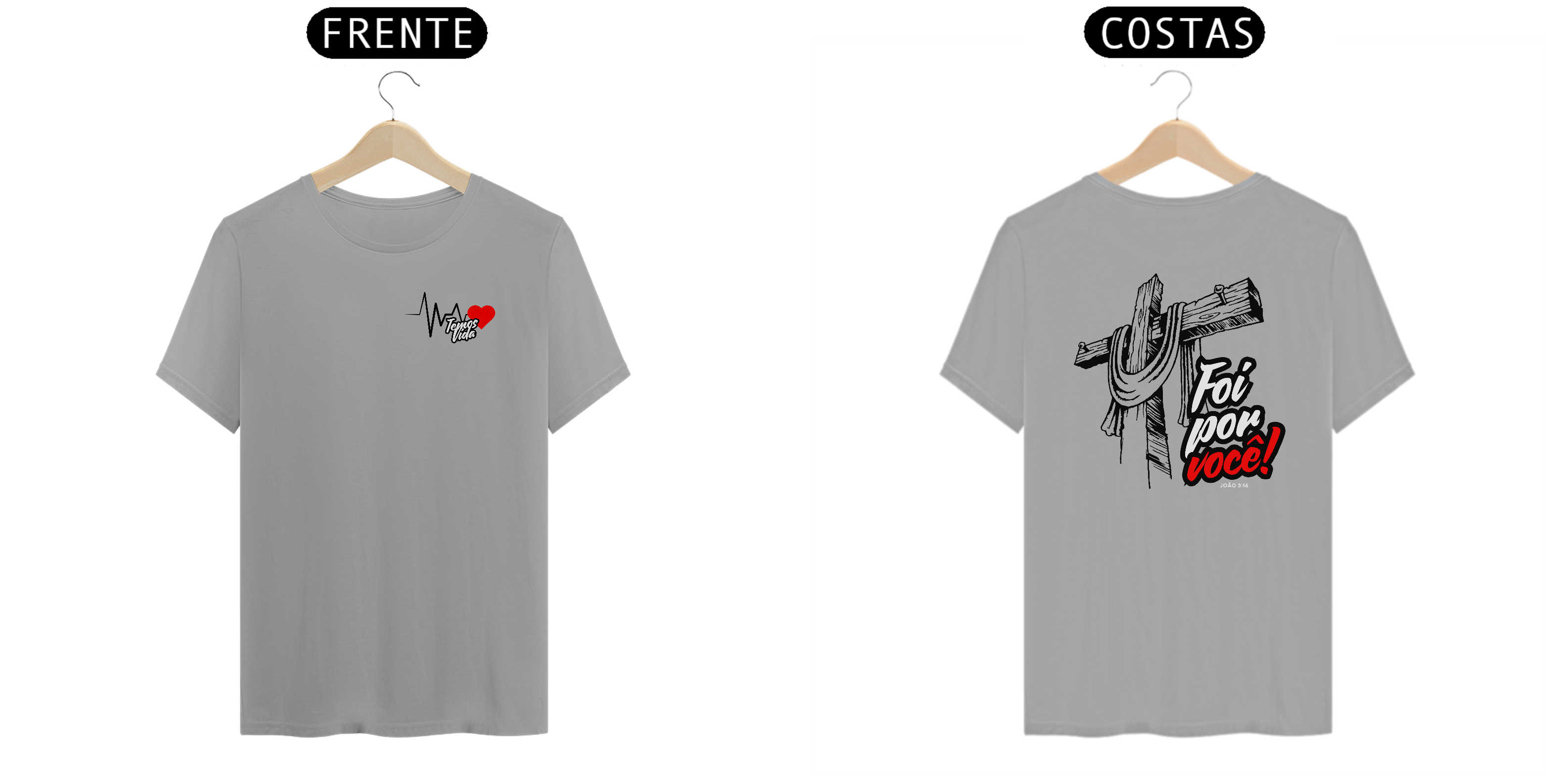 Camiseta Foi por Você