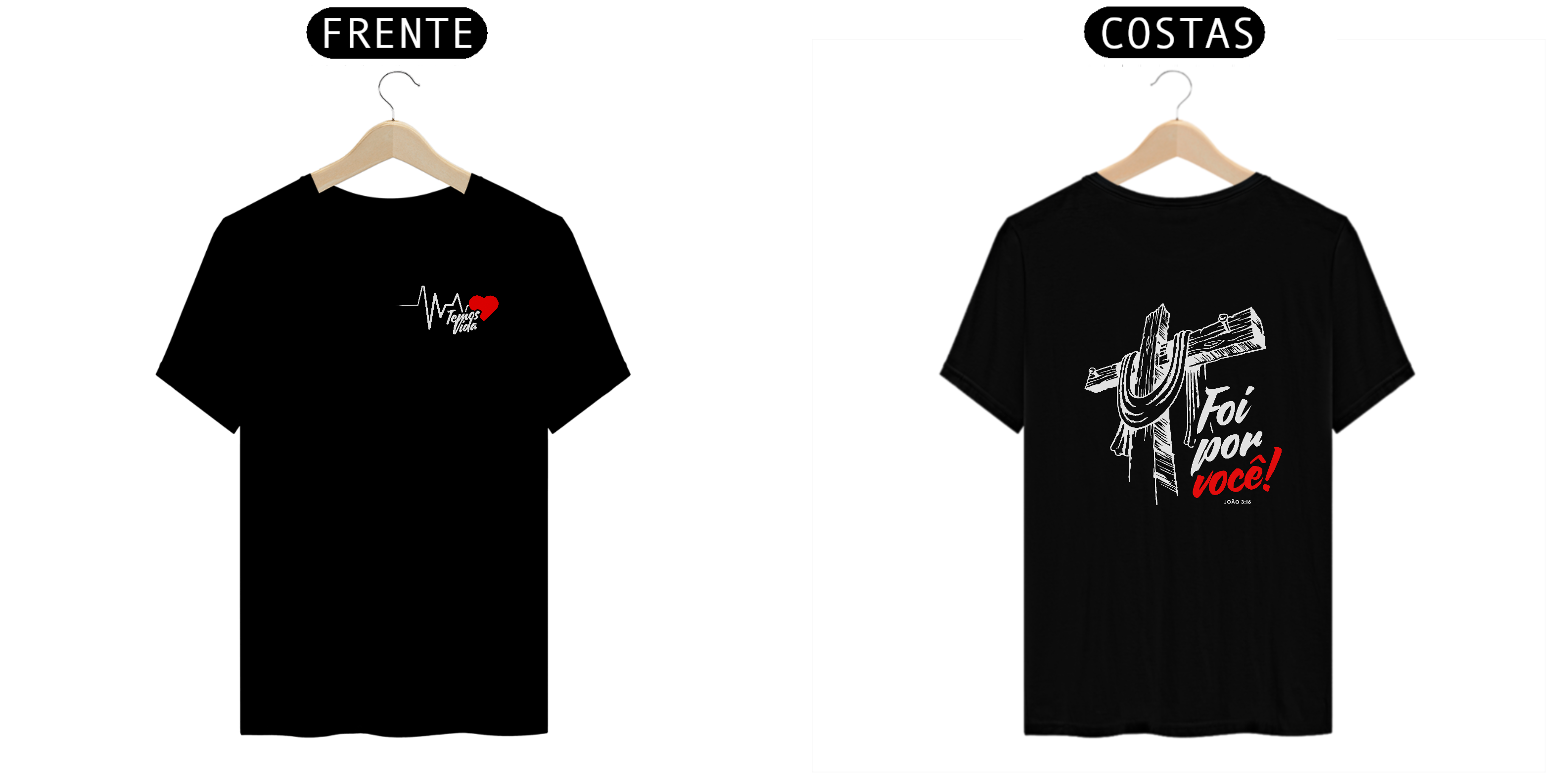 Camiseta Foi por Você