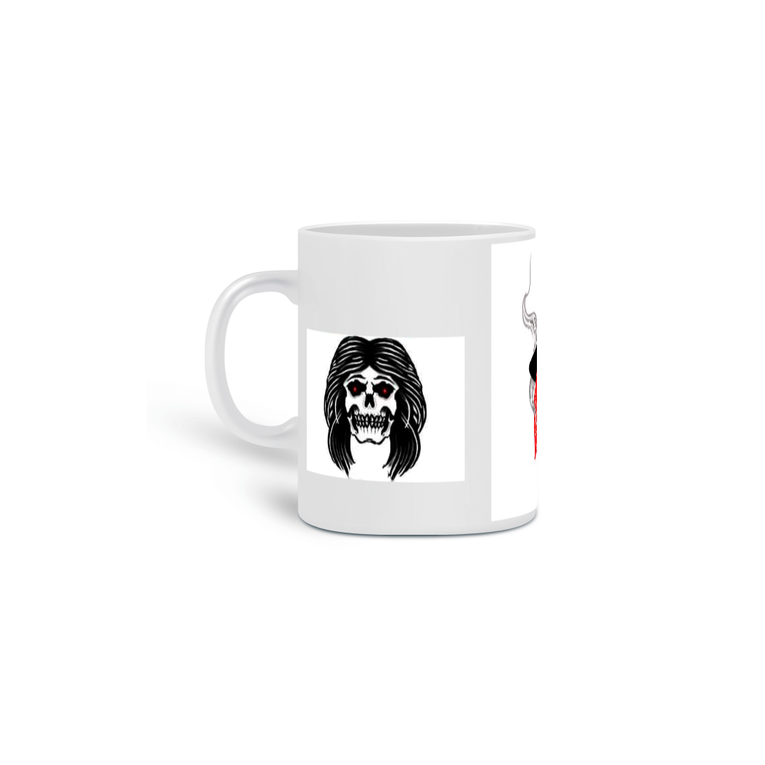 Caneca caveiras