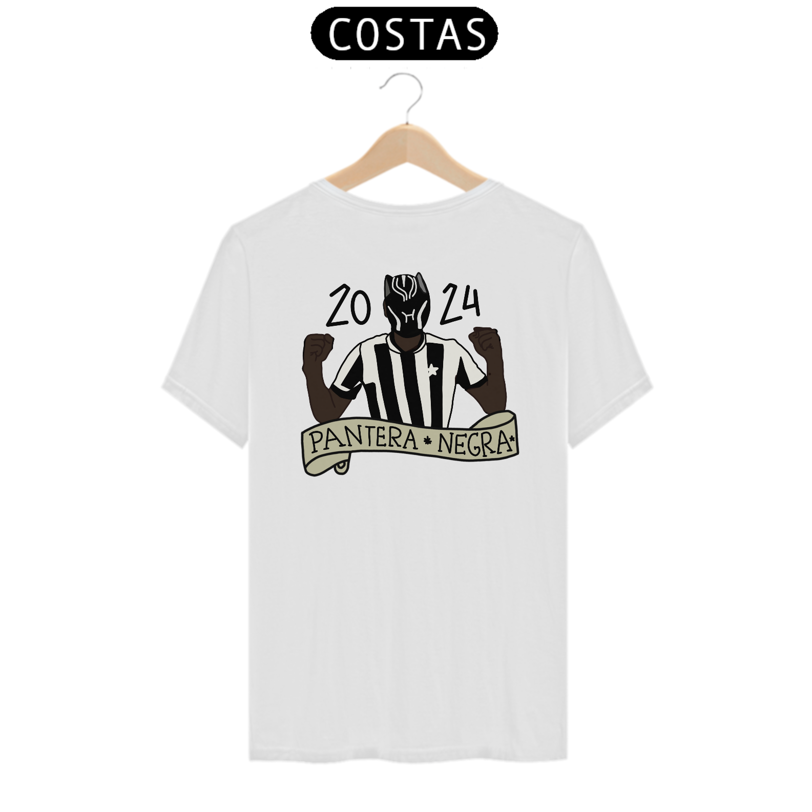 CAMISETA PANTERA NEGRA