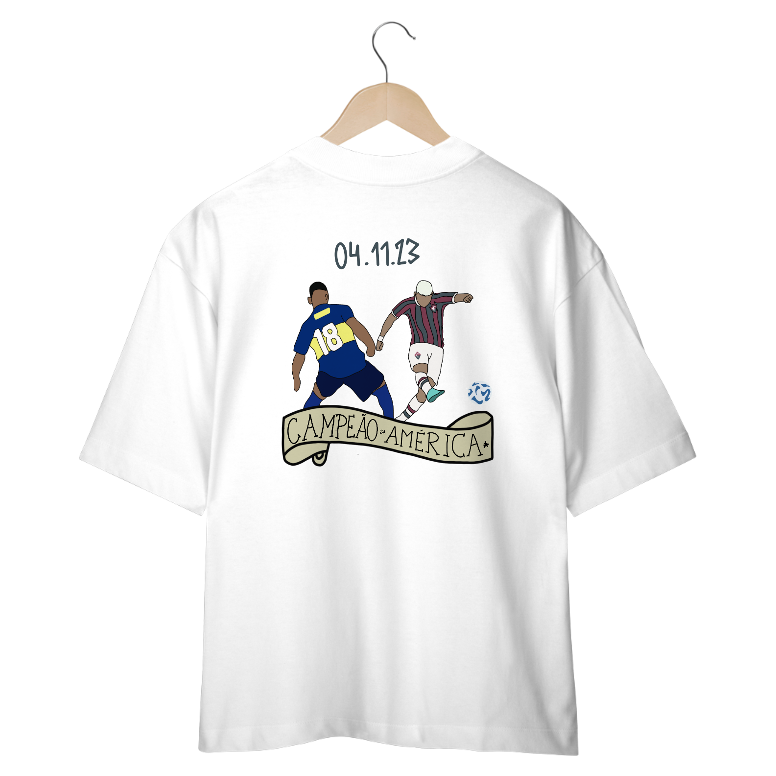 CAMISETA FLU2023 OVERSIZED