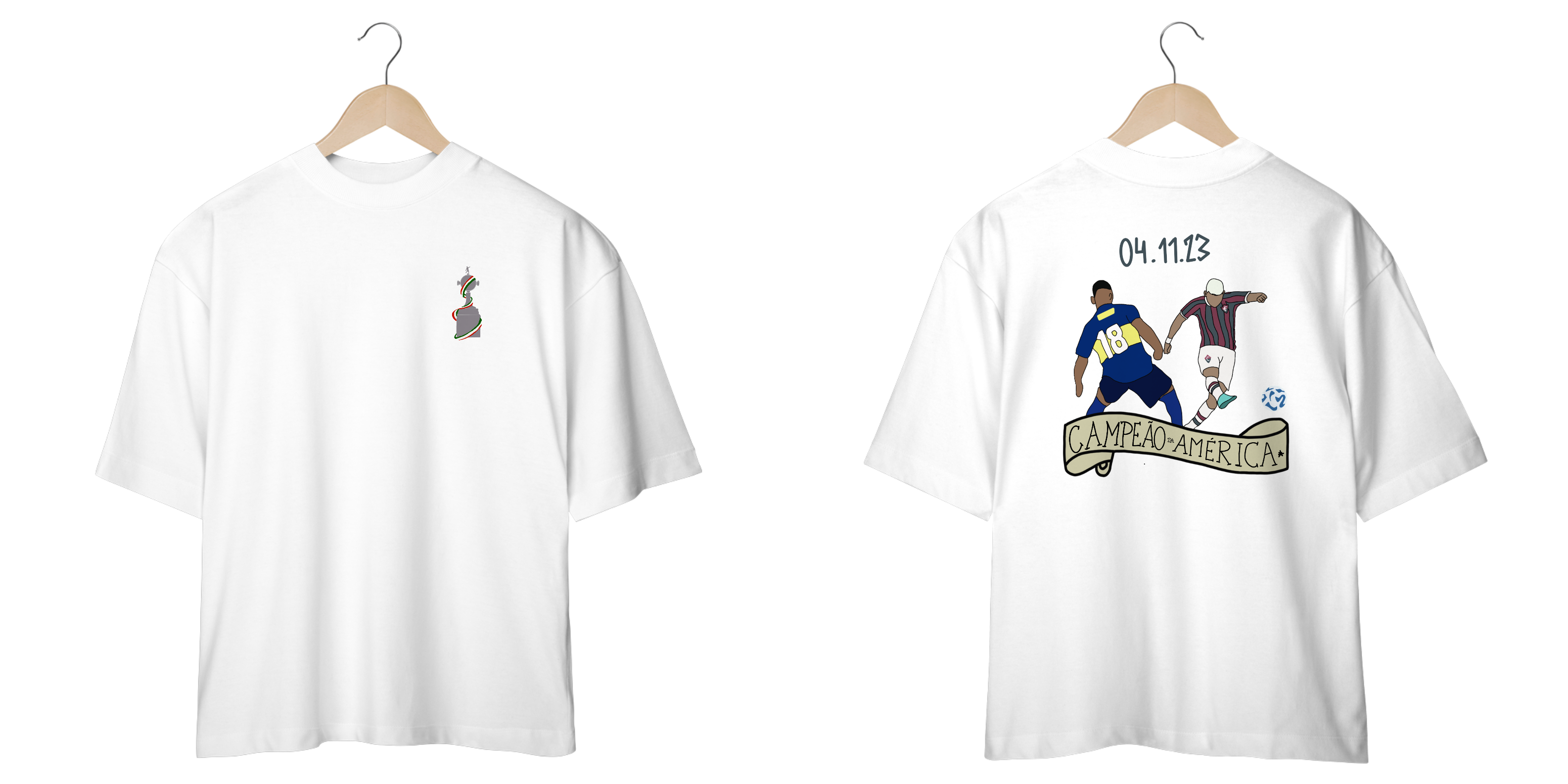 CAMISETA OVERSIZED FLU23