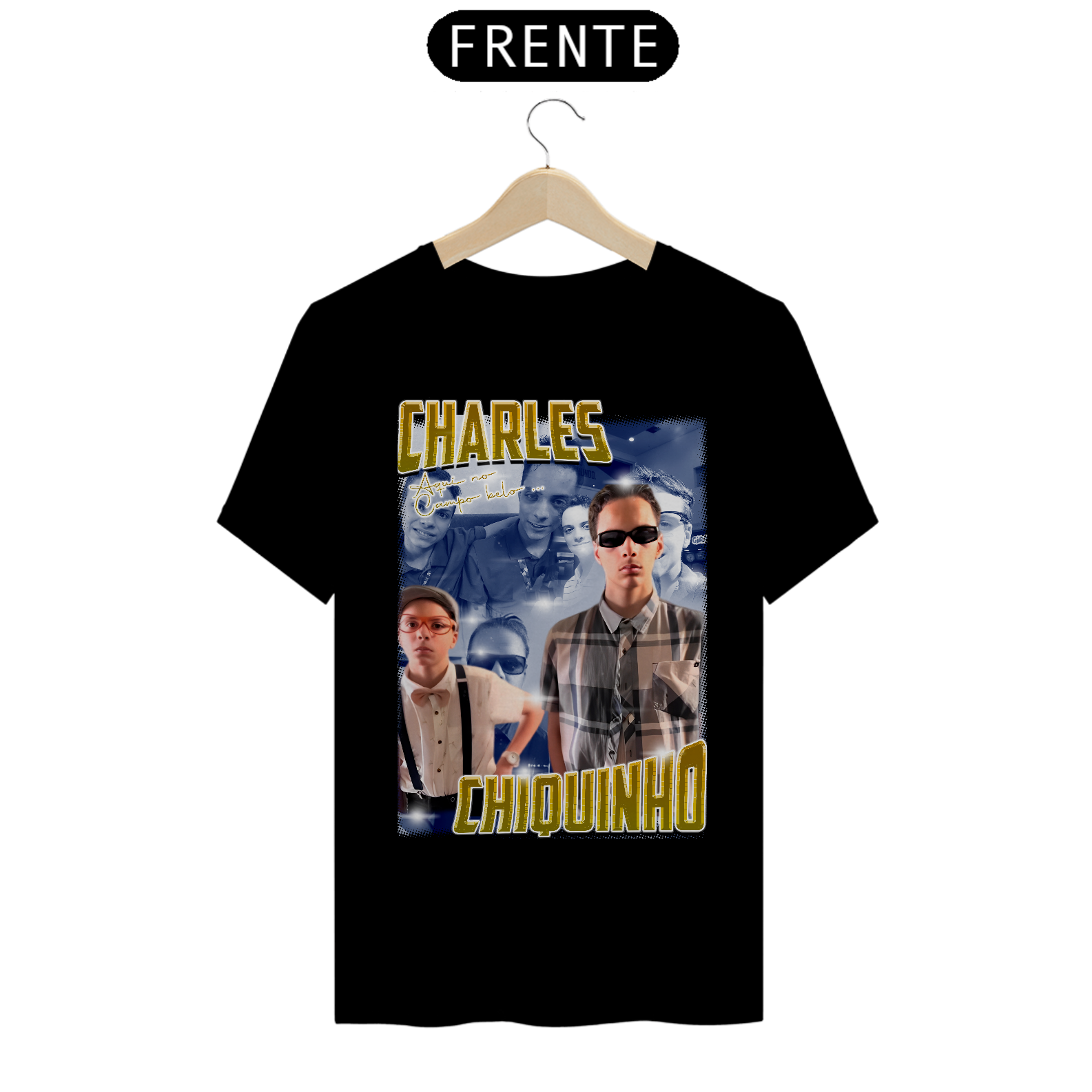 CAMISETA OFICIAL CHARLES E CHIQUINHO