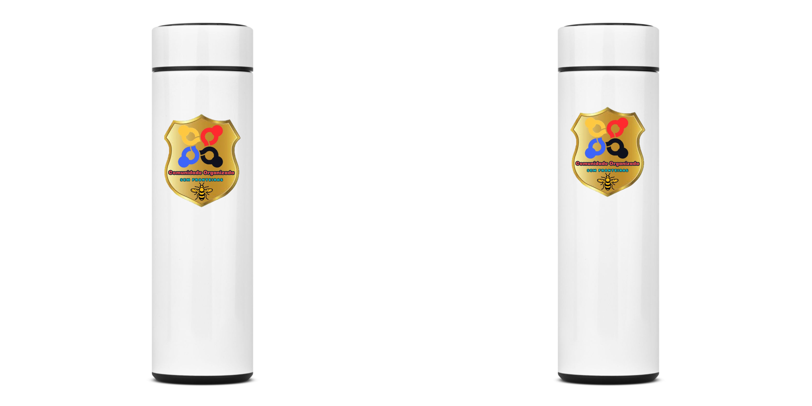 Garrafa térmica comunidade organizada