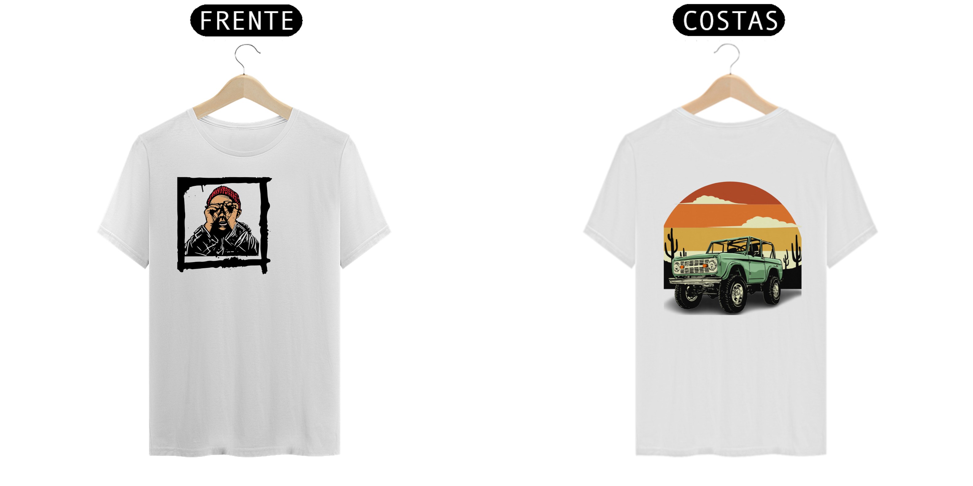 Camiseta estranha!