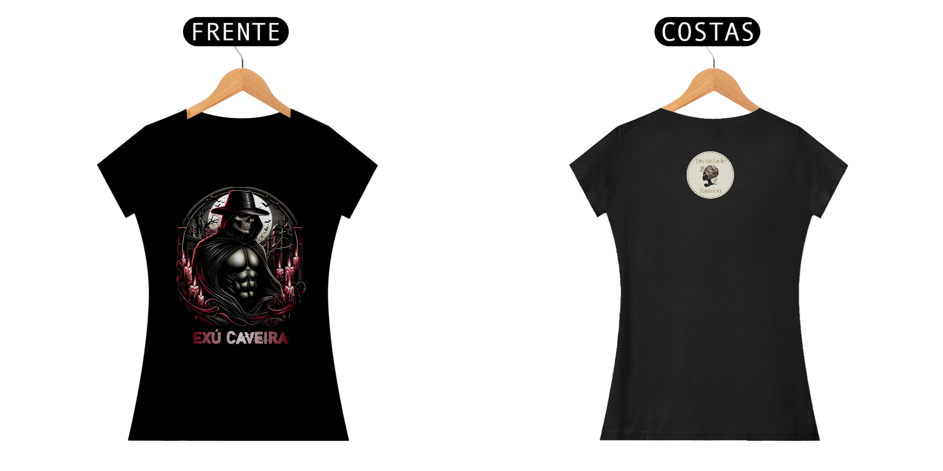 Camiseta Exú Caveira