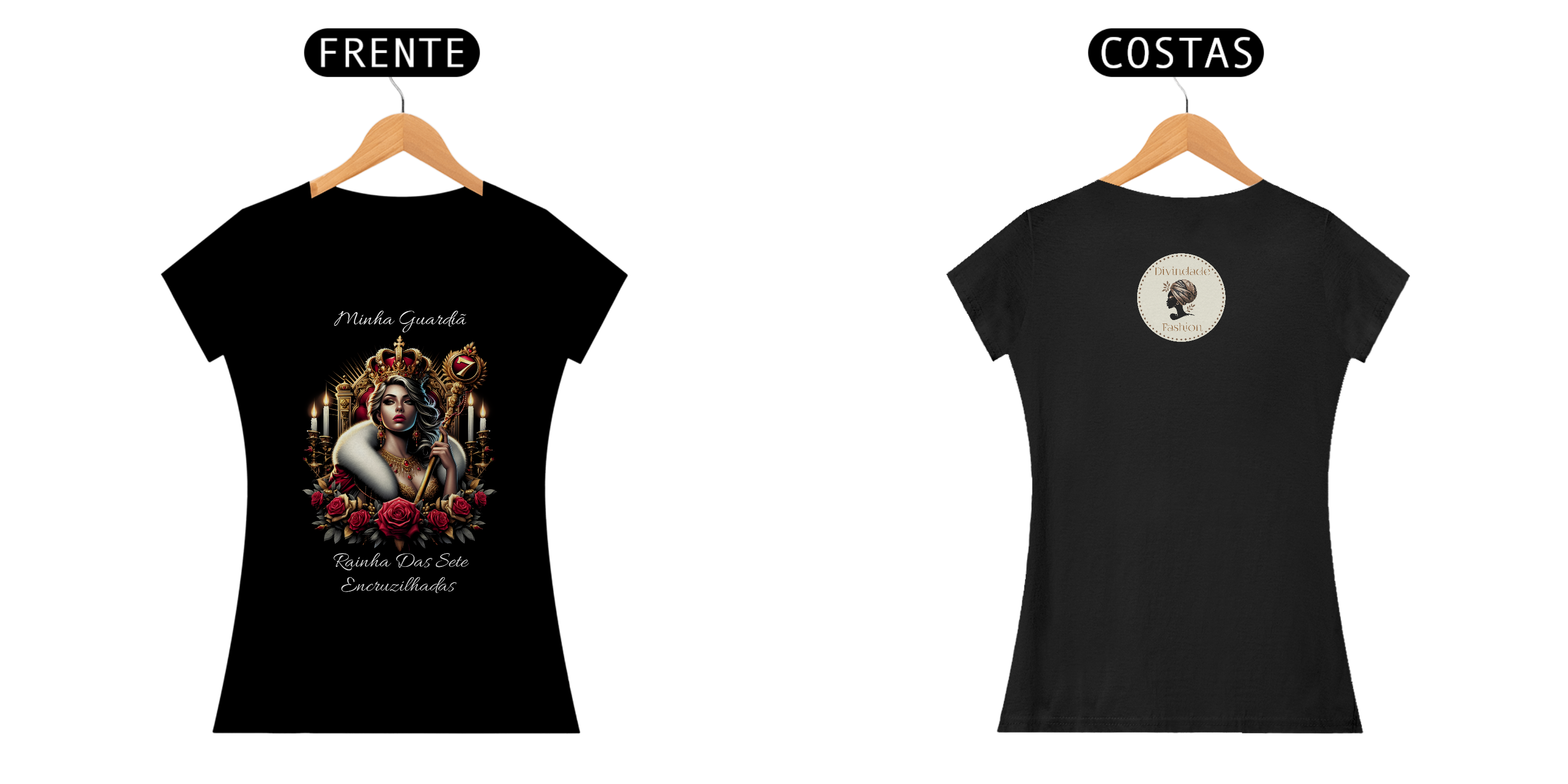 Camiseta Rainha Das Sete Encruzilhadas