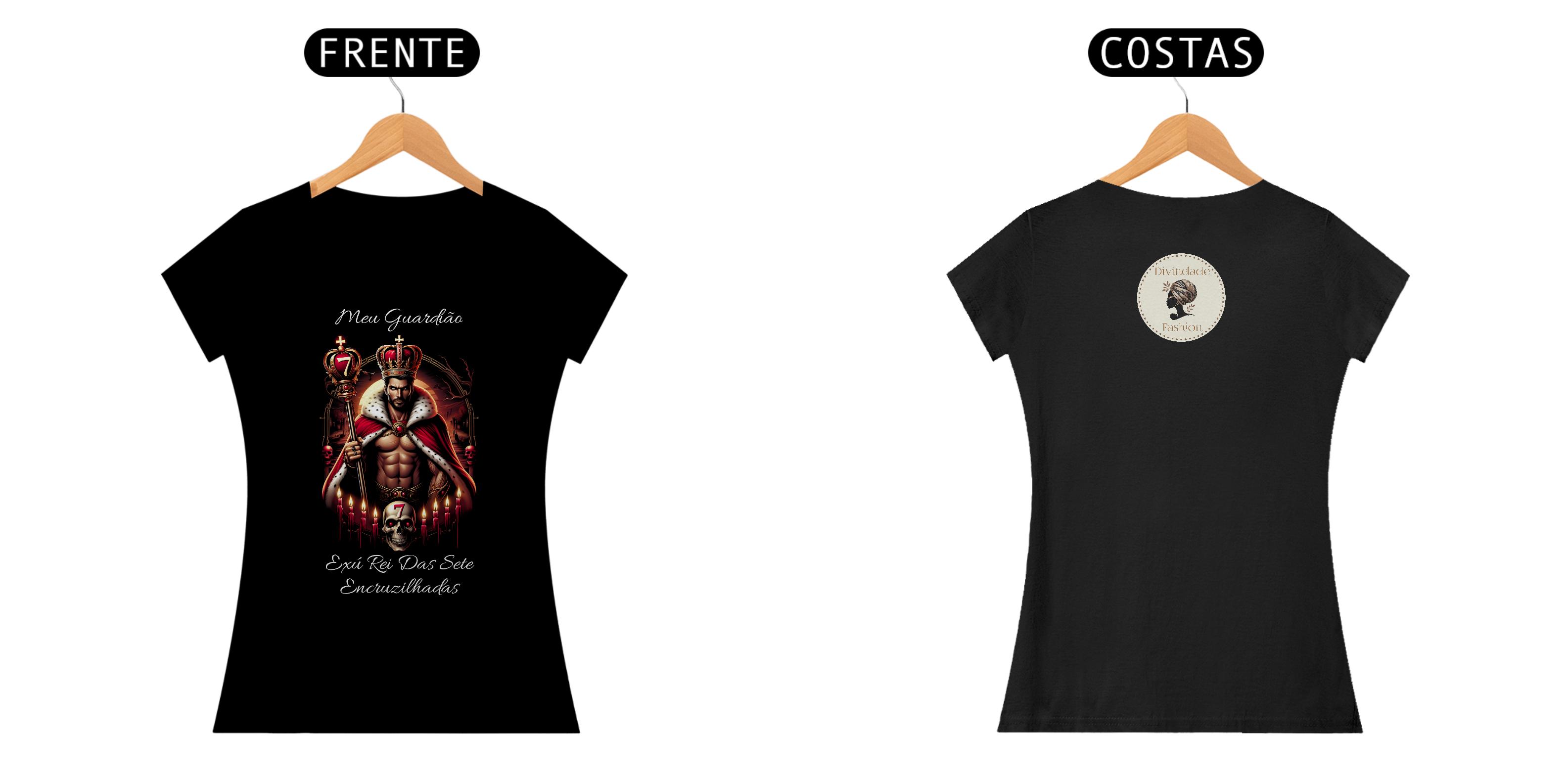 Camiseta Exú Rei Das Sete Encruzilhadas 