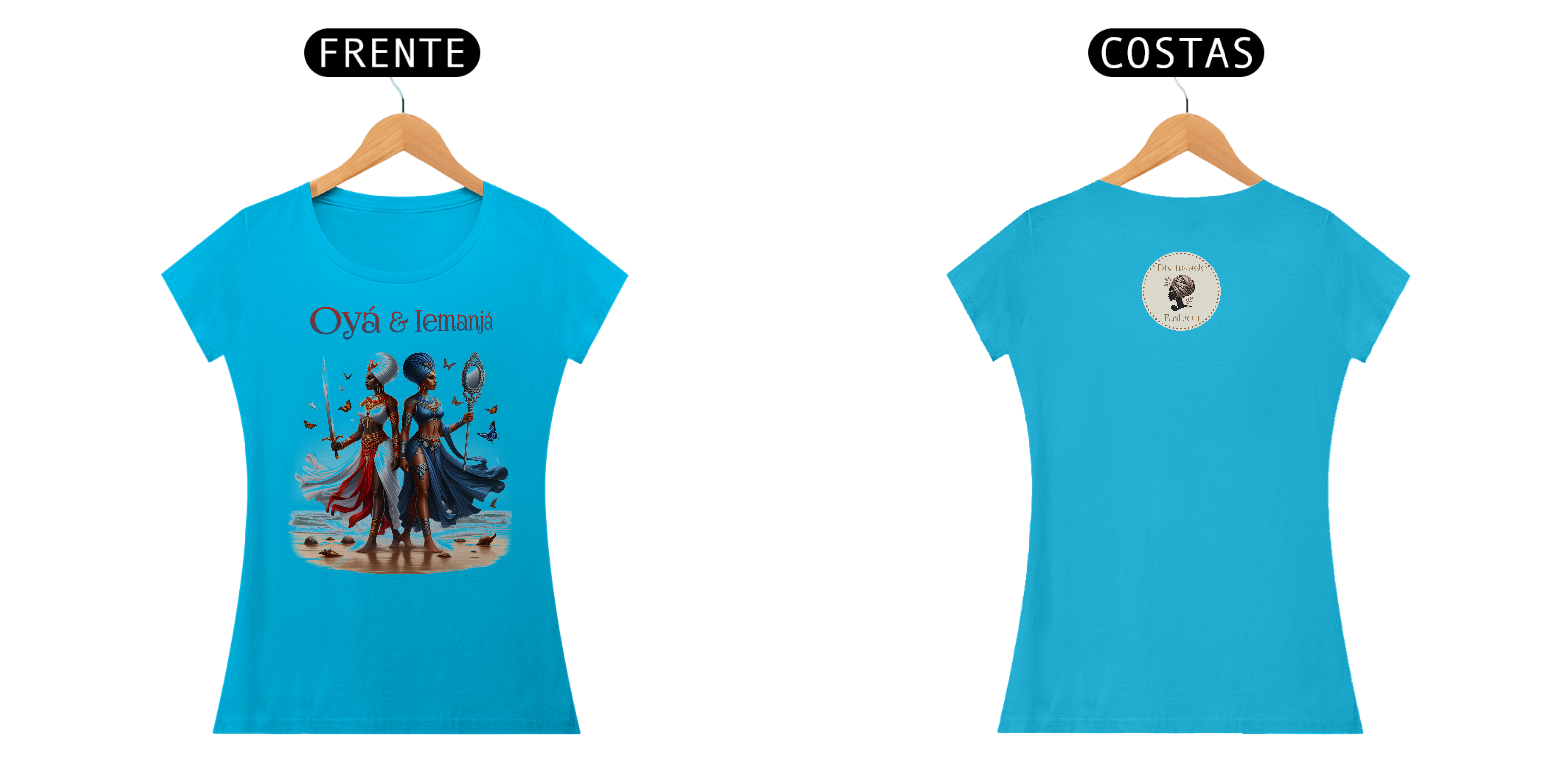 Camiseta Oyá e Iemanjá