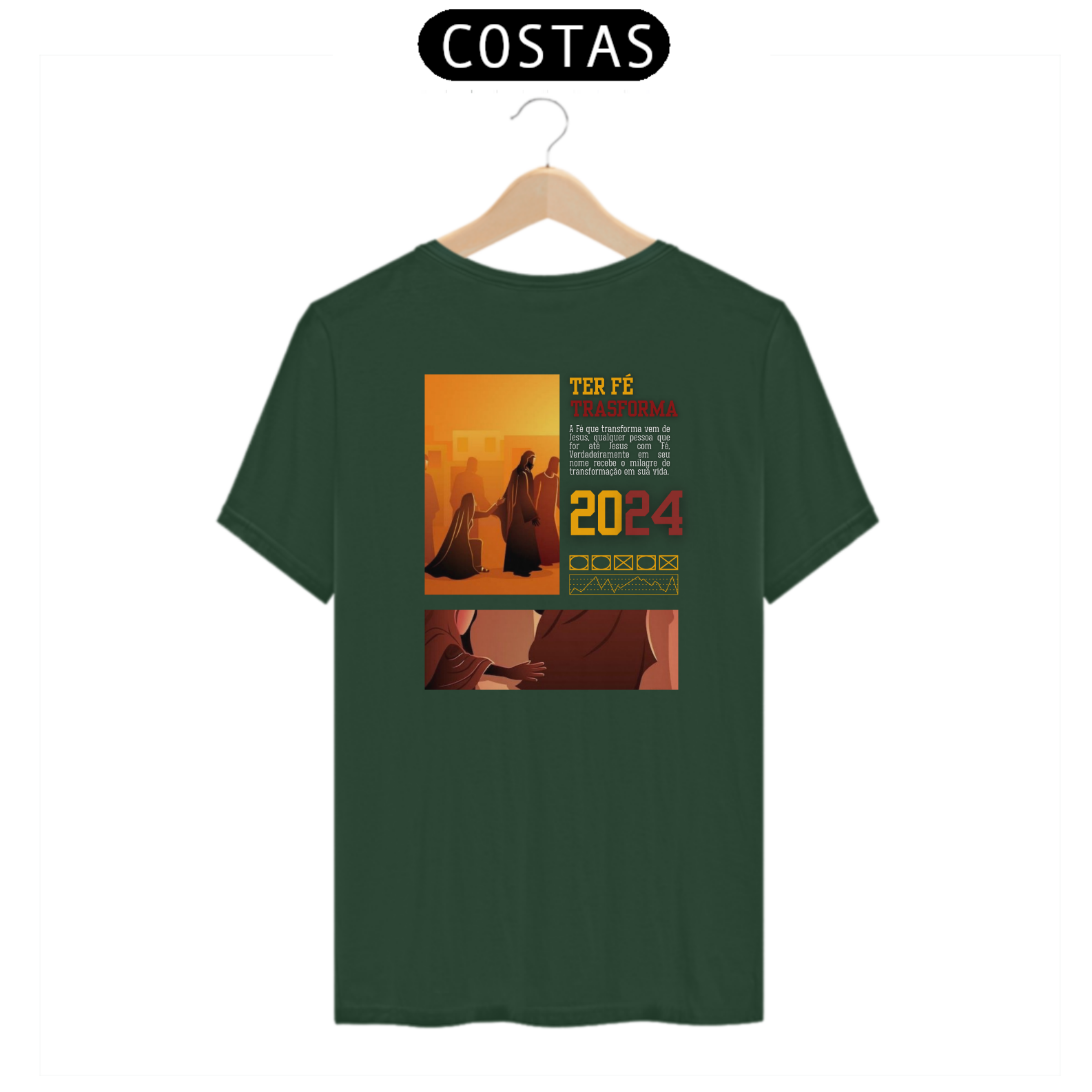 Camisa Sangue de Cristo Castelo N° 01