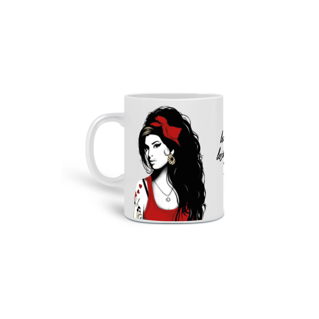 Caneca - Amy Winehouse Love is a Losing Game