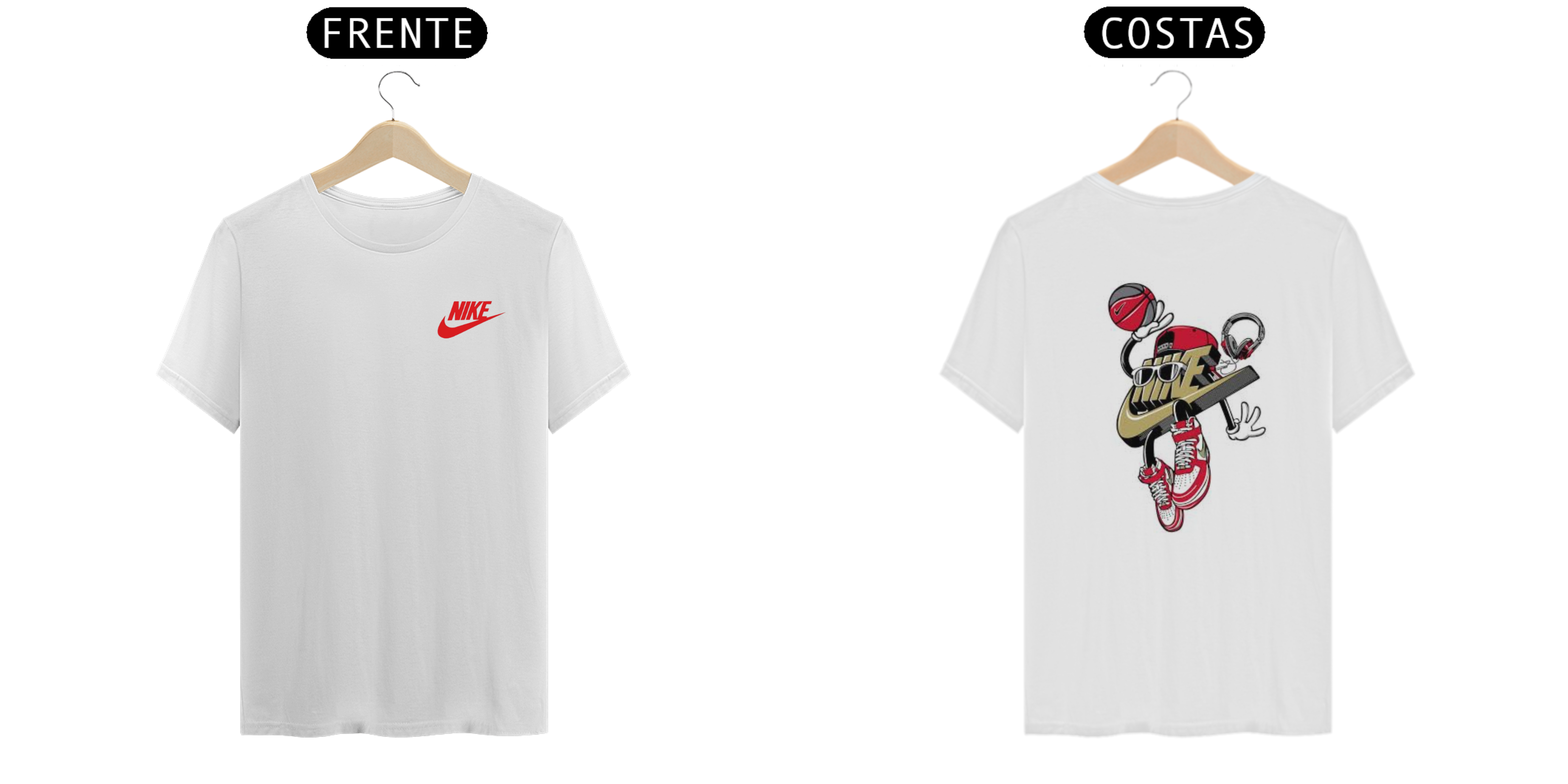 Camisa nike símbolo vermelho