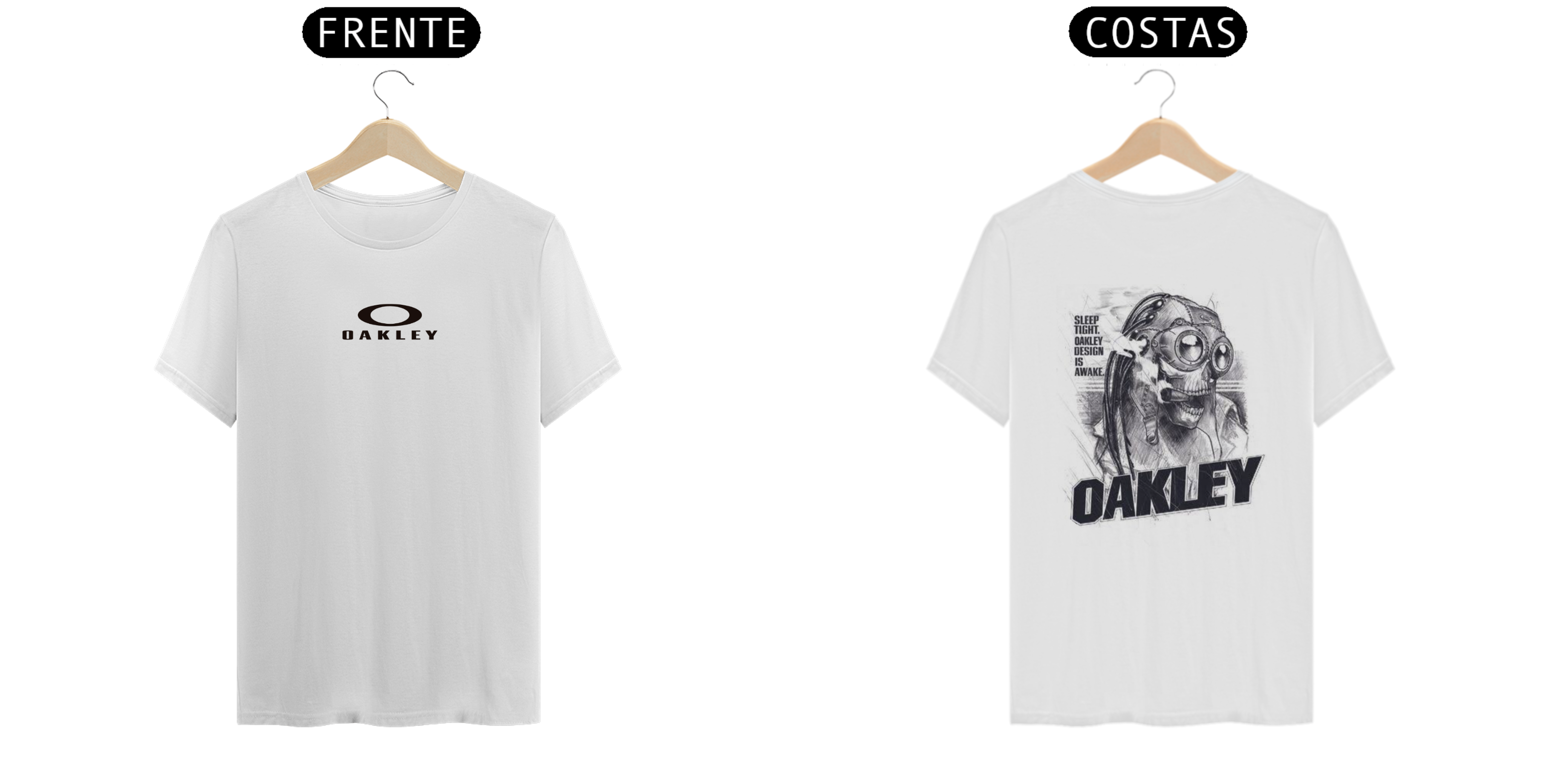 Camisa oakley branca