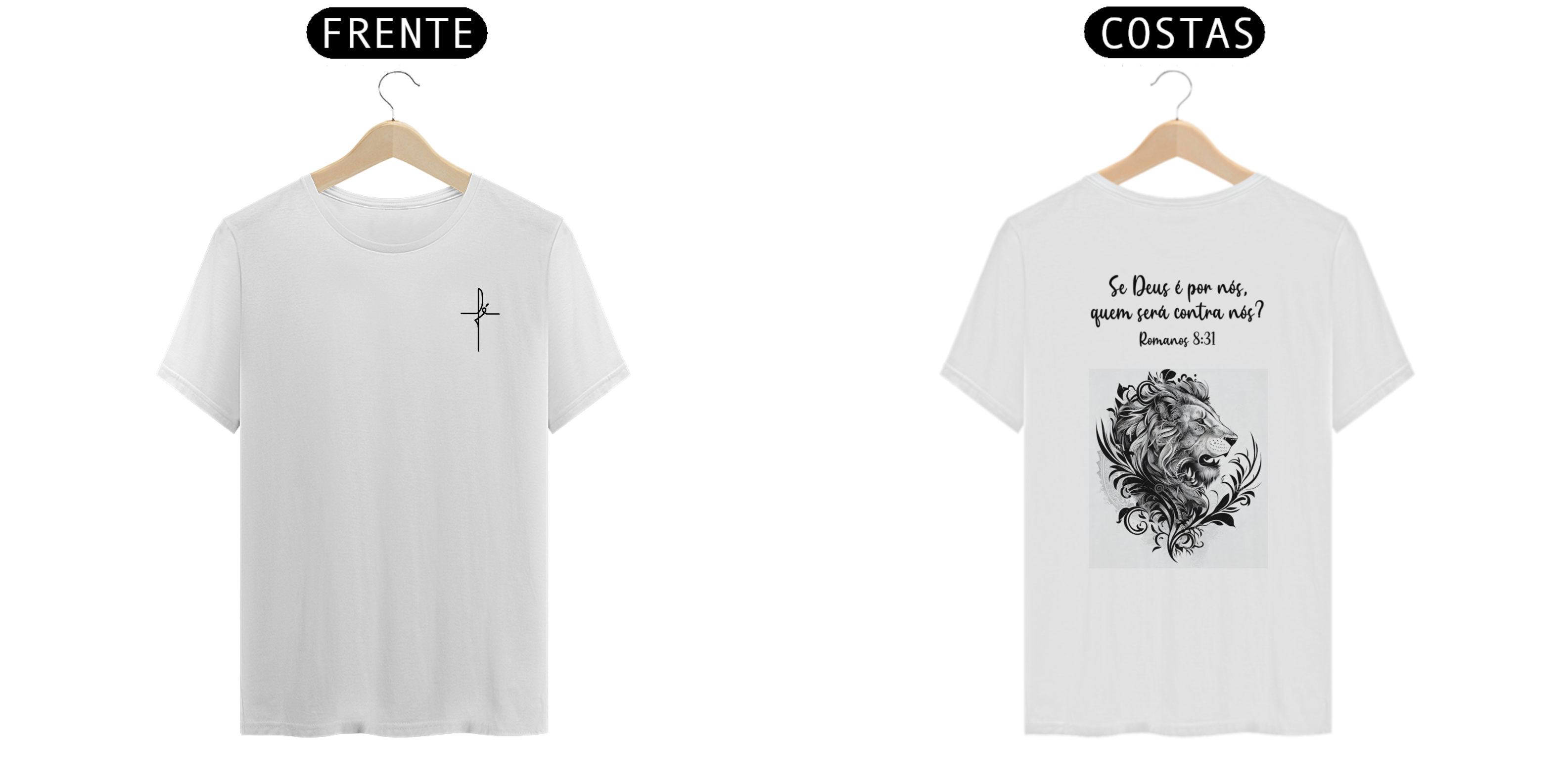 Camisa leão romanos 8:31