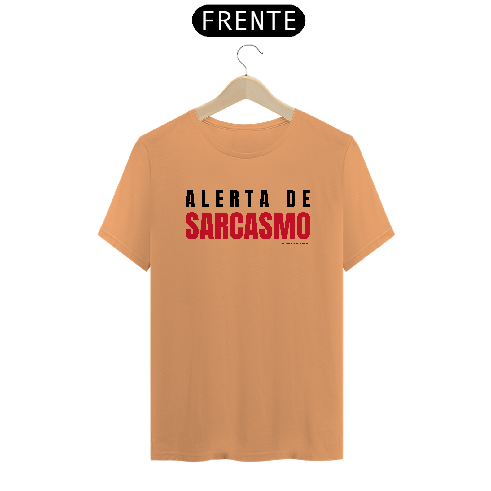 CAMISETA ESTONADA ALERTA DE SARCASMO HD