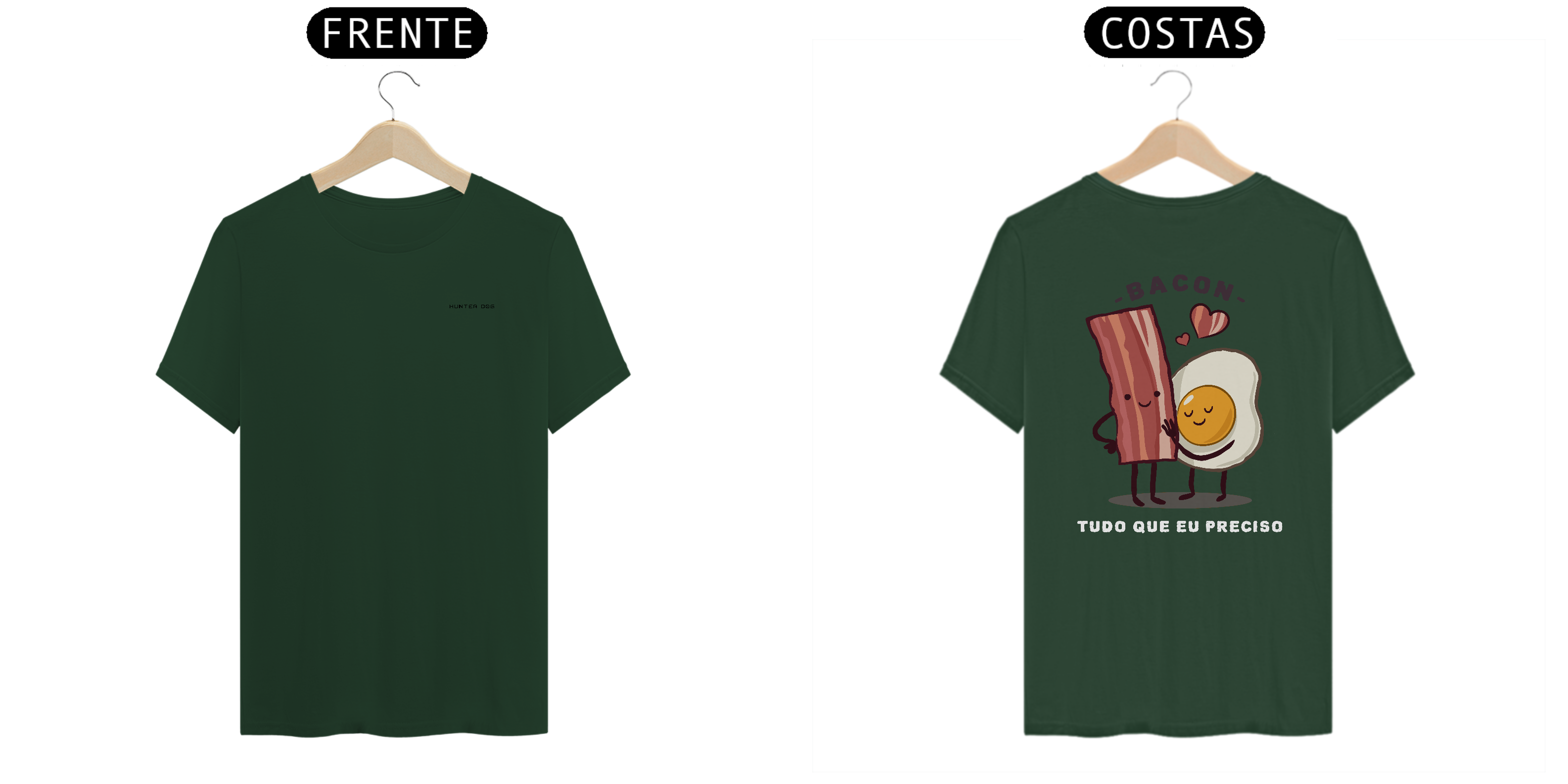 CAMISETA PIMA BACON É TUDO QUE EU PRECISO
