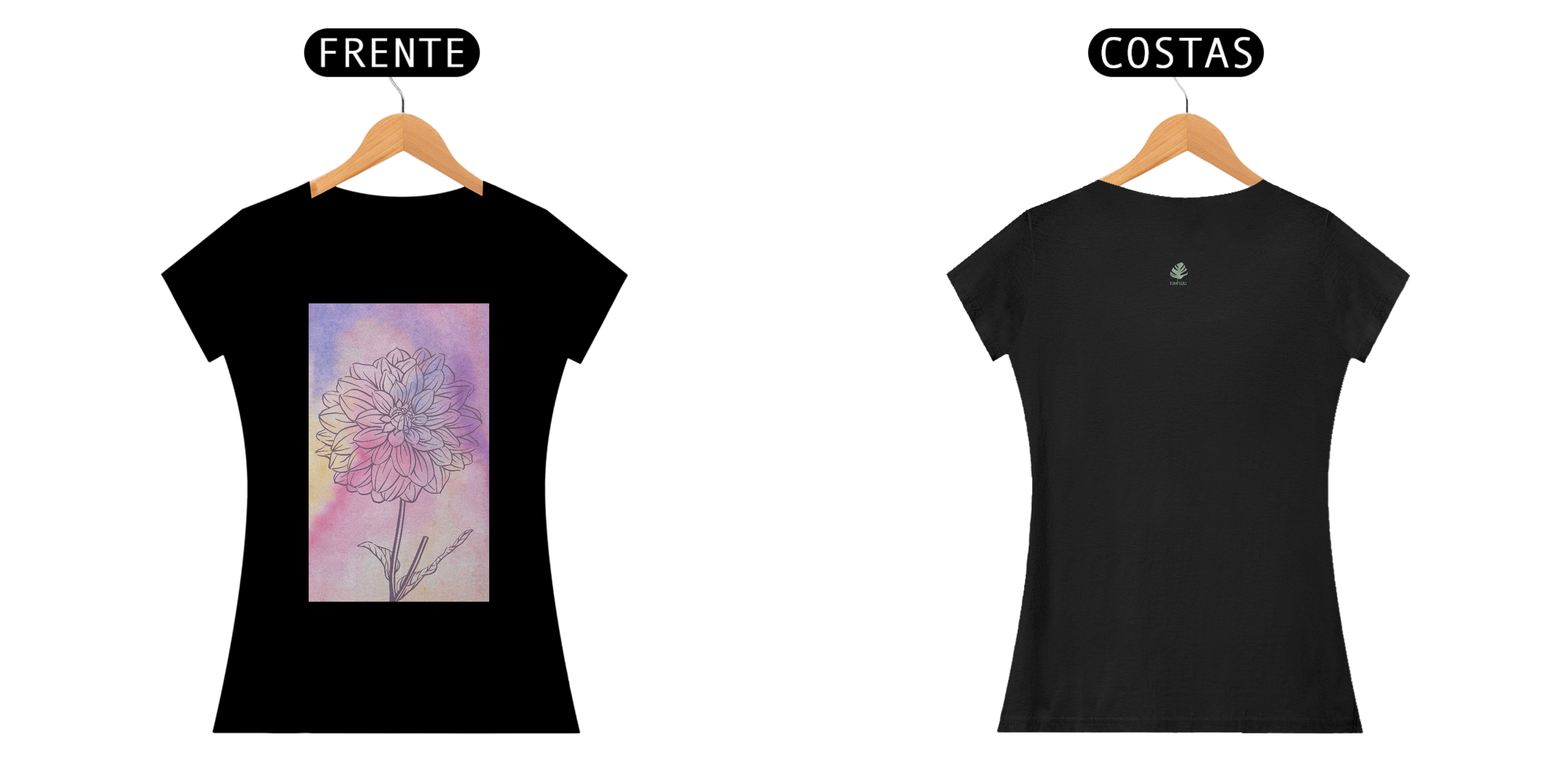 Camisa Flor Colorida