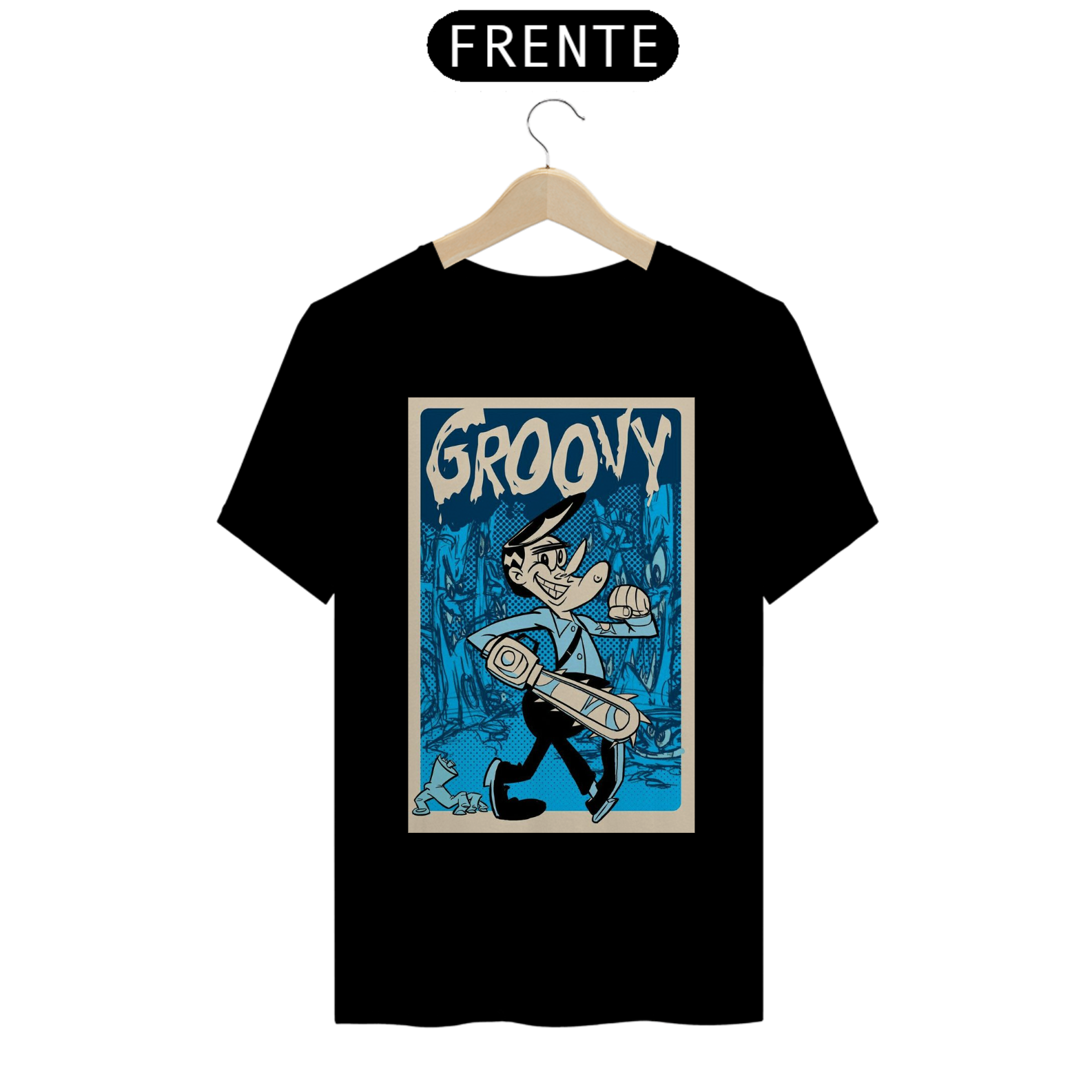 Camiseta Groovy Evil Dead Classico