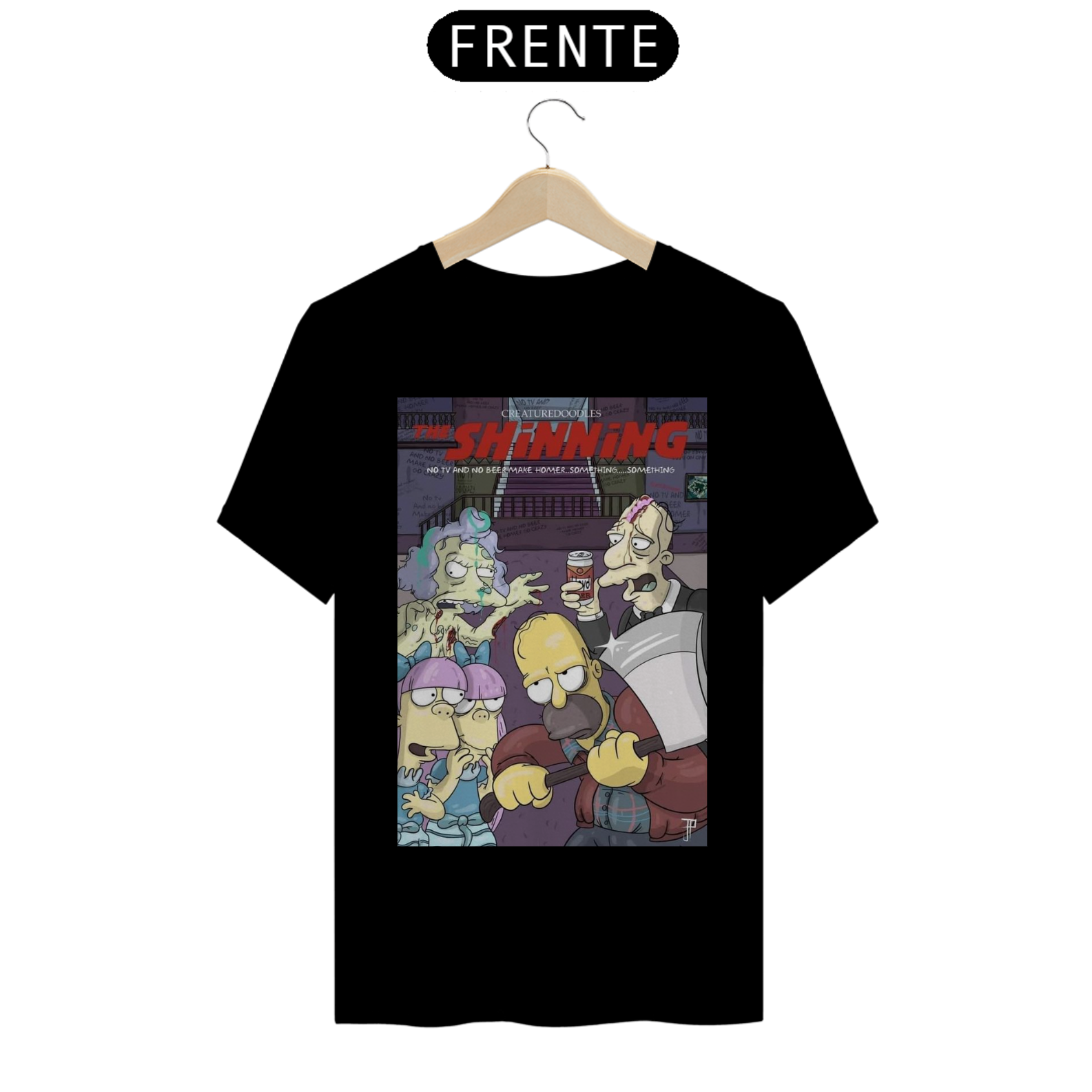 Camiseta The Shinning Os Simpsons