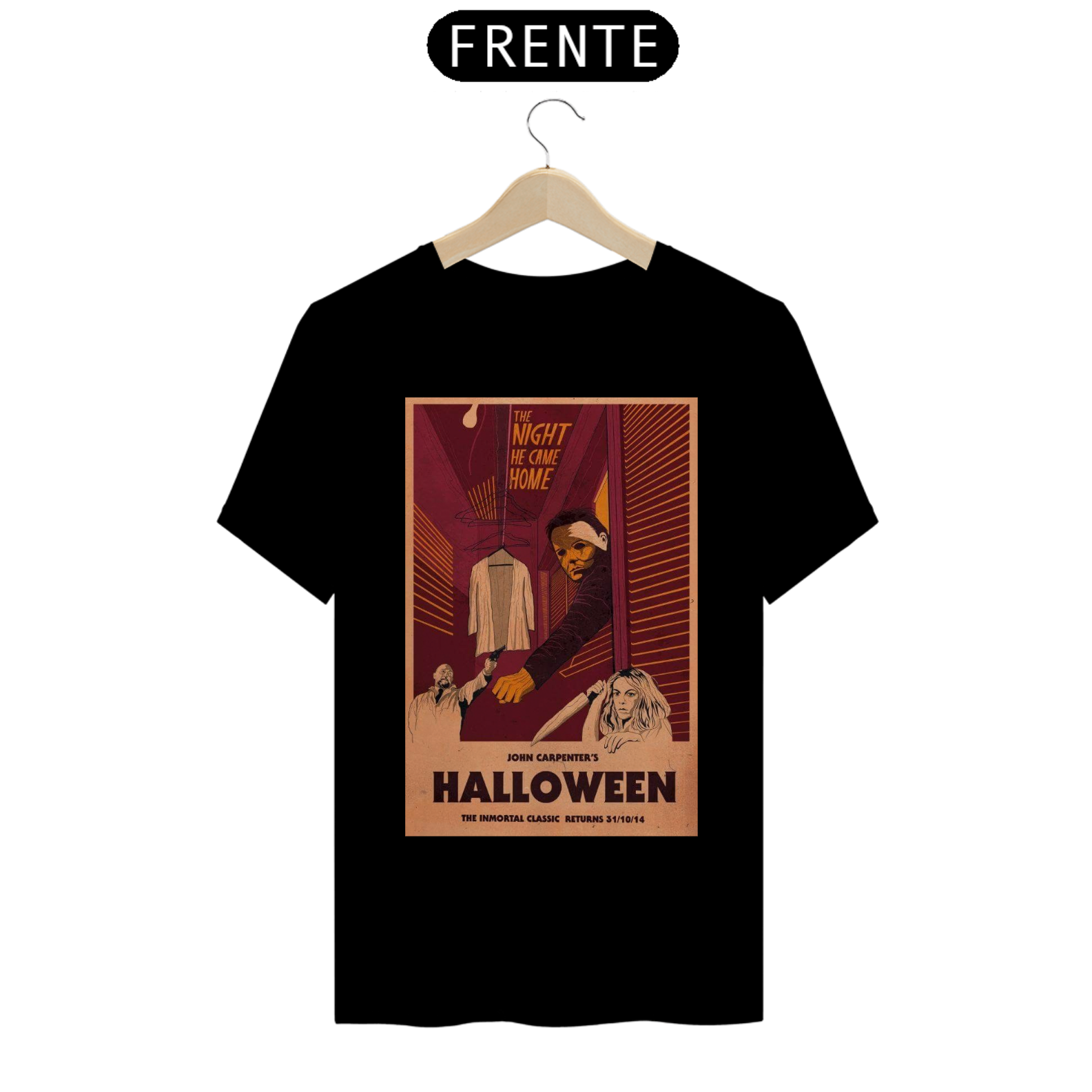 Camiseta The Night He Came Home Halloween