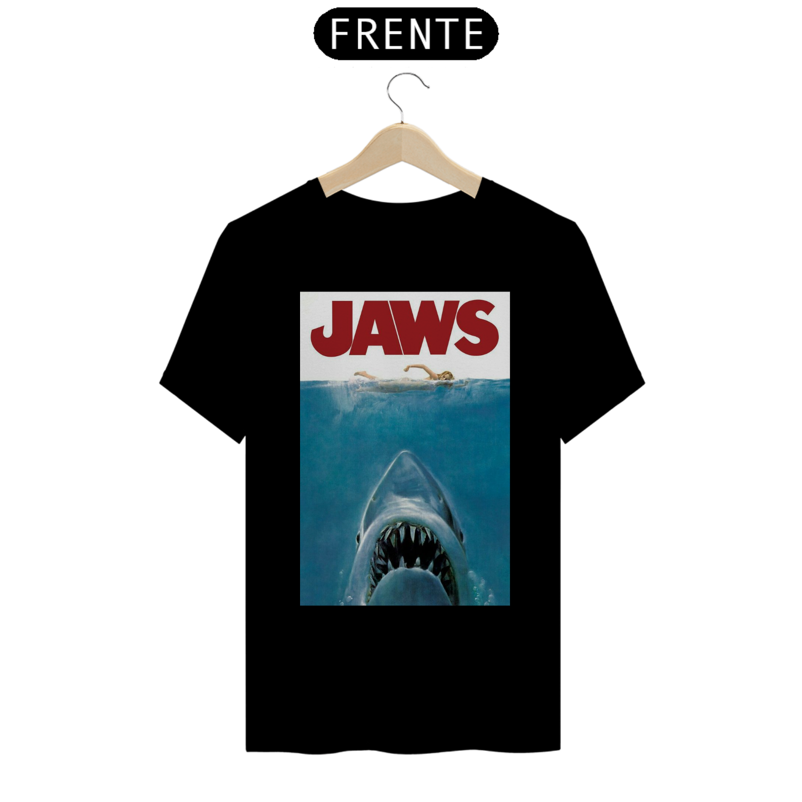 Nome do produto: Camiseta Jaws Tubarão Filme