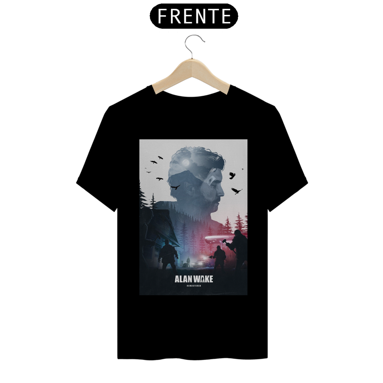 Camiseta Alan Wake Ramastered 