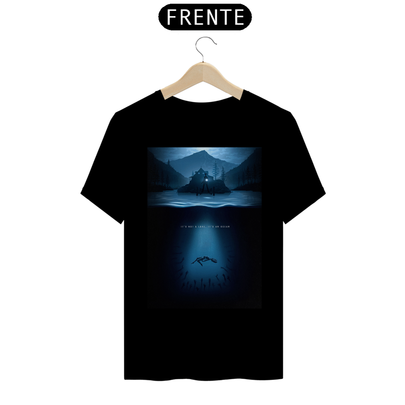 Camiseta Alan Wake It's Not A Lake, It's An Ocean