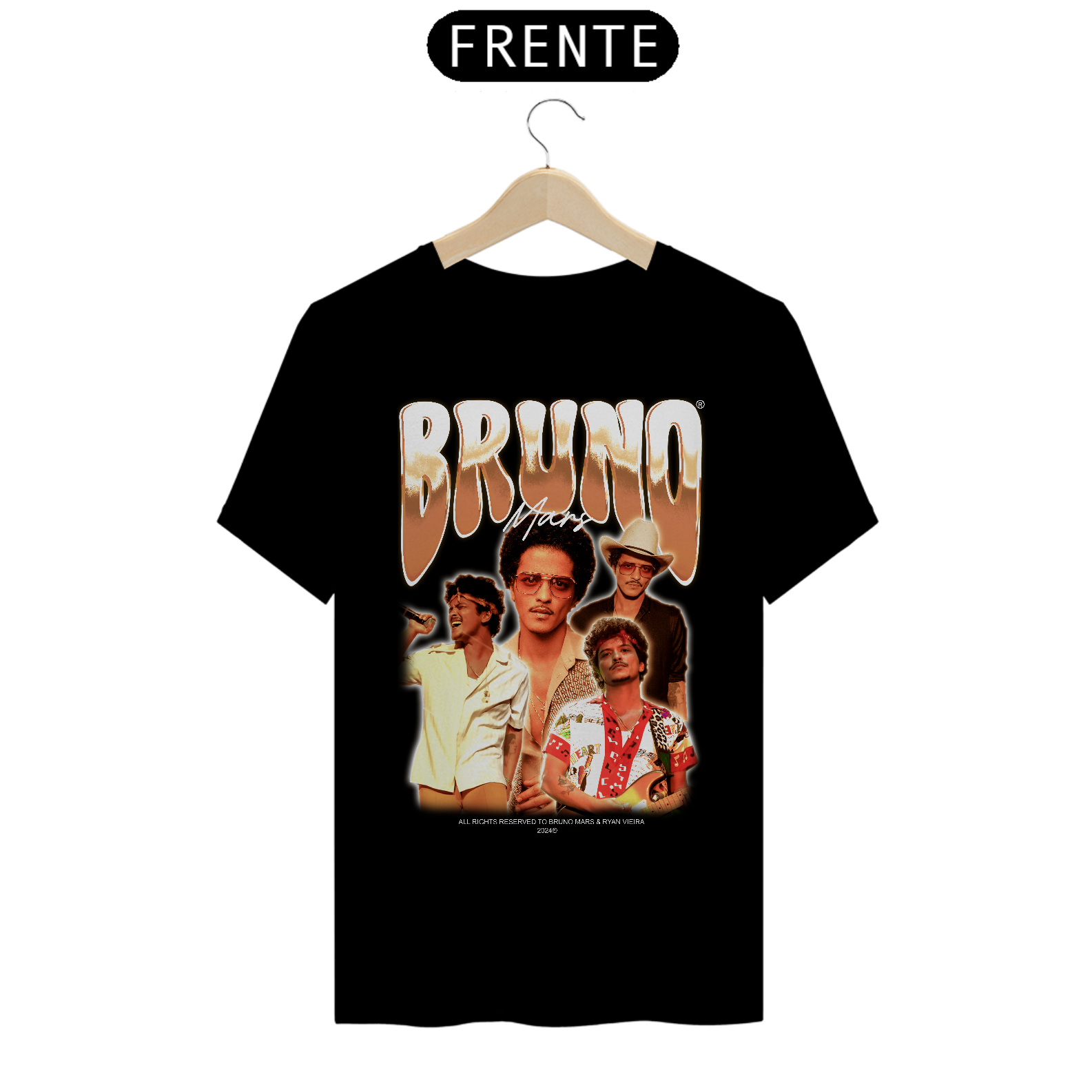 BRUNO MARS VINTAGE T-SHIRT