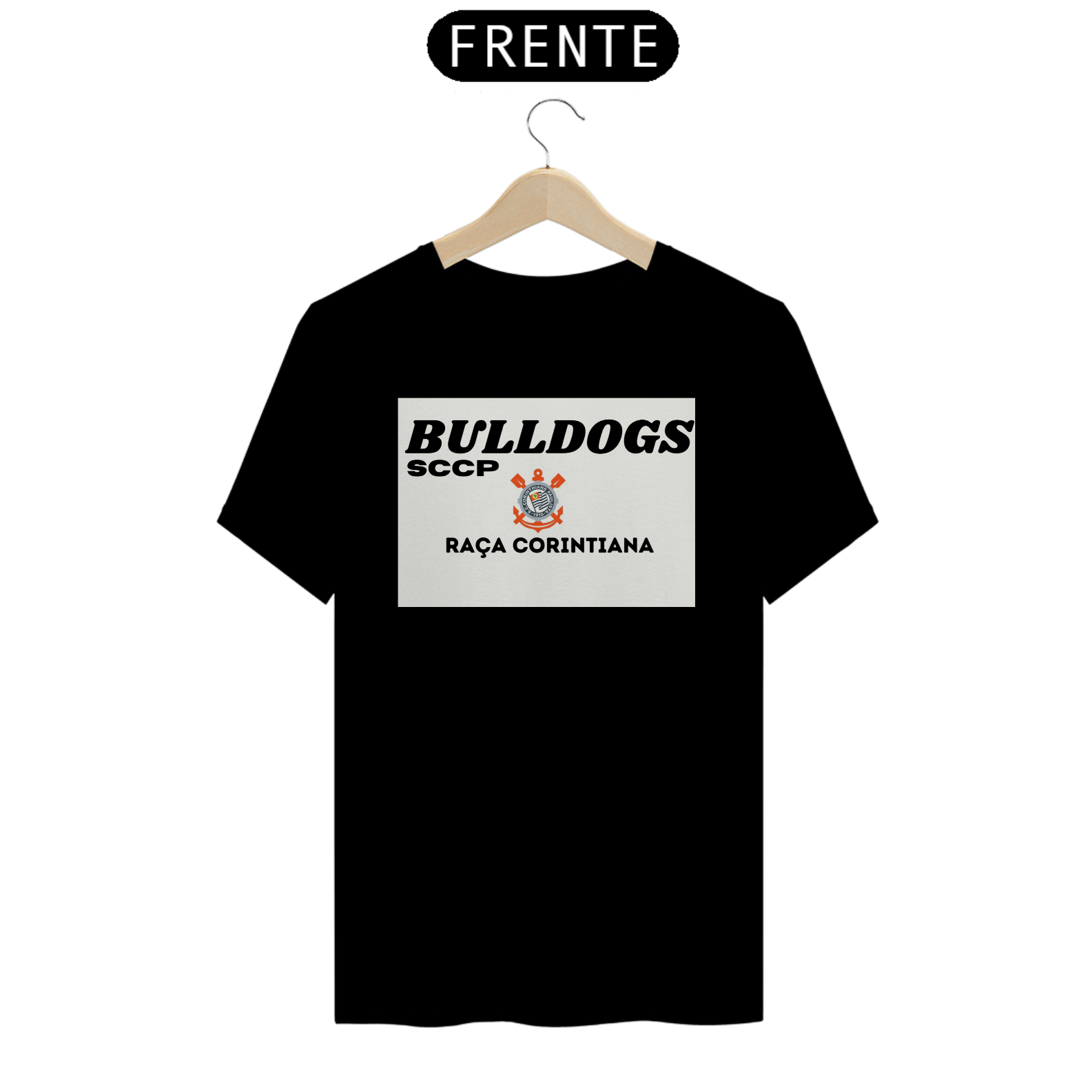 Camiseta Bulldogs SCCP raça corintiana