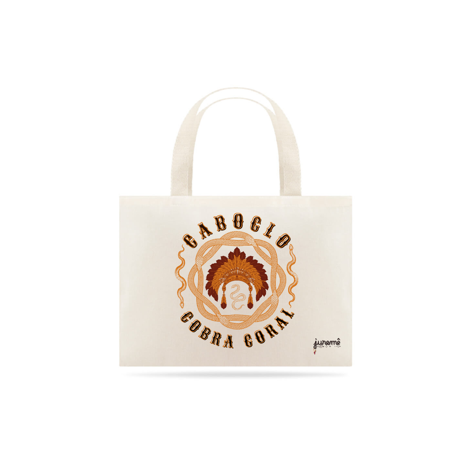 Ecobag Caboclo Cobra Coral