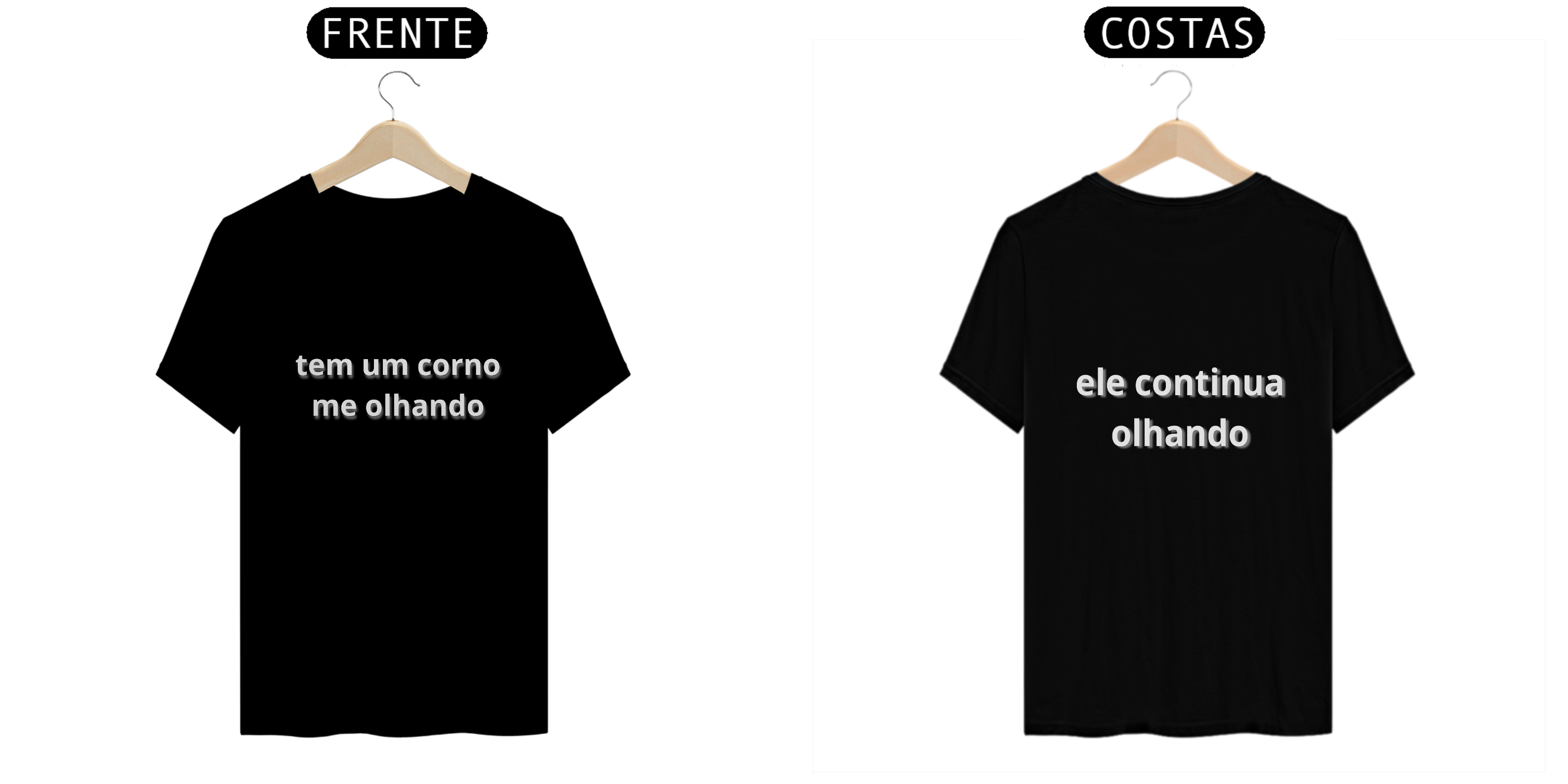 camisa pega corno 