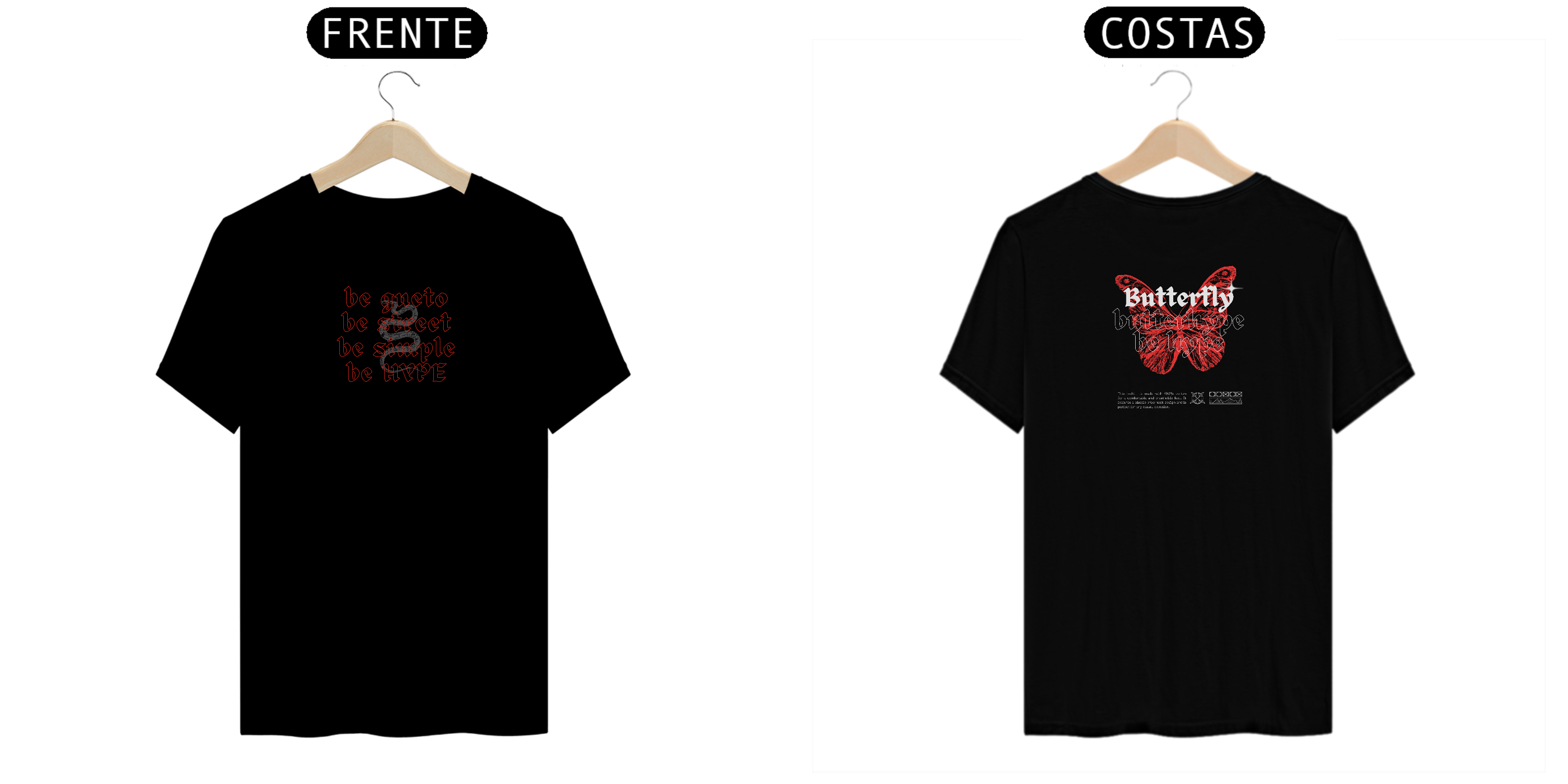 camiseta HYPE: Butterfly