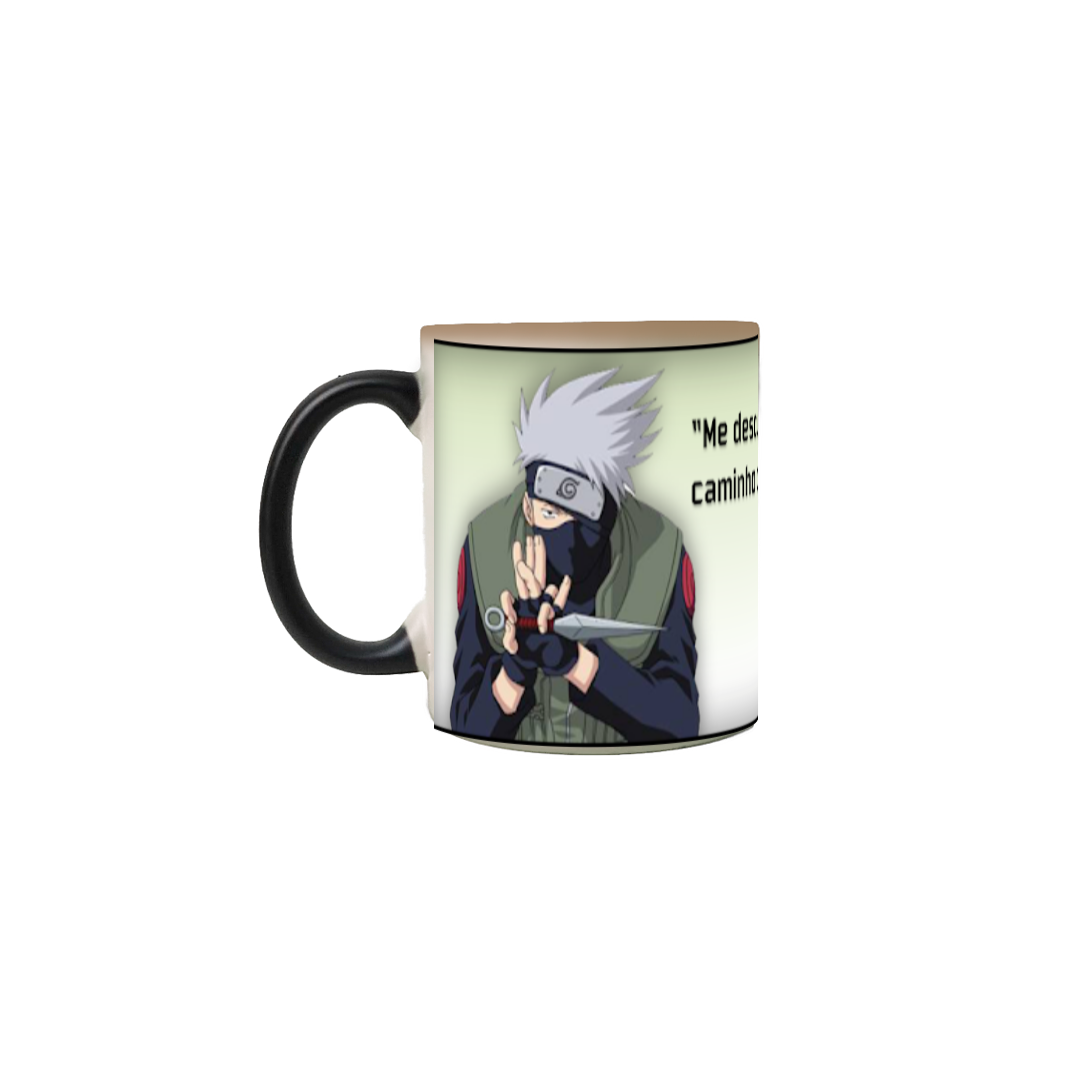 caneca magica kakashi sensei