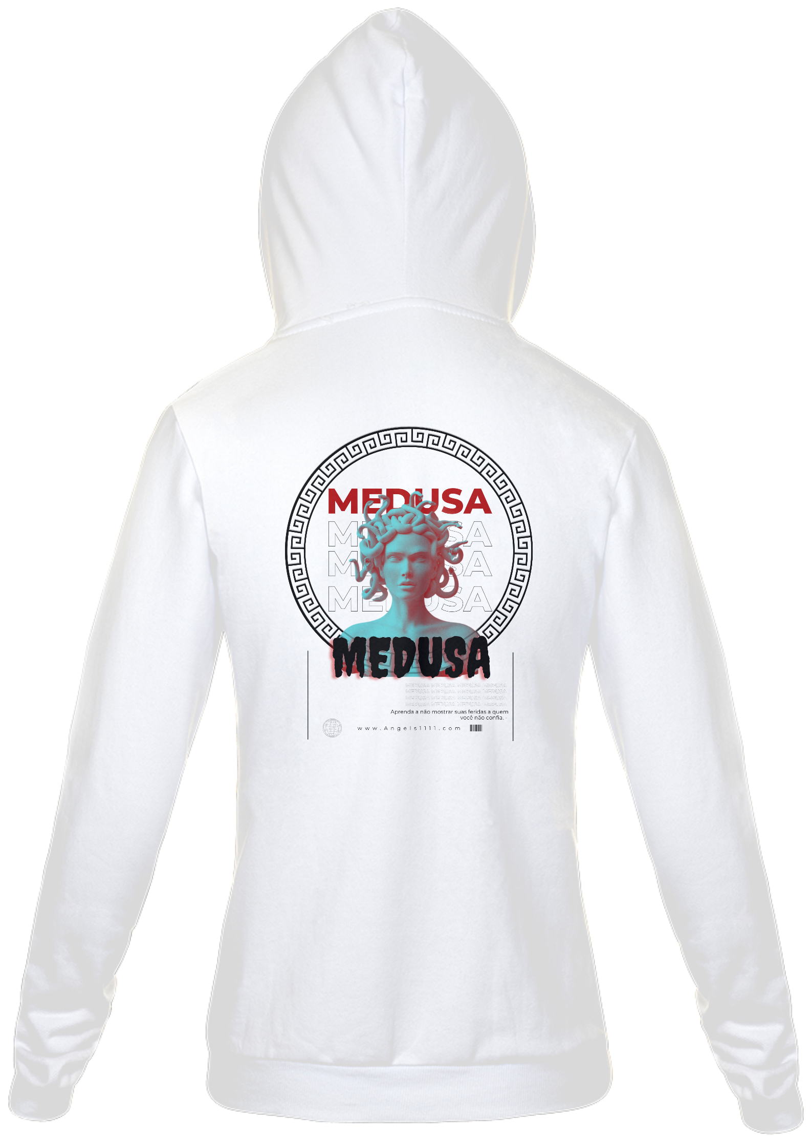 Moletom com Zíper Medusa - Angels 11:11