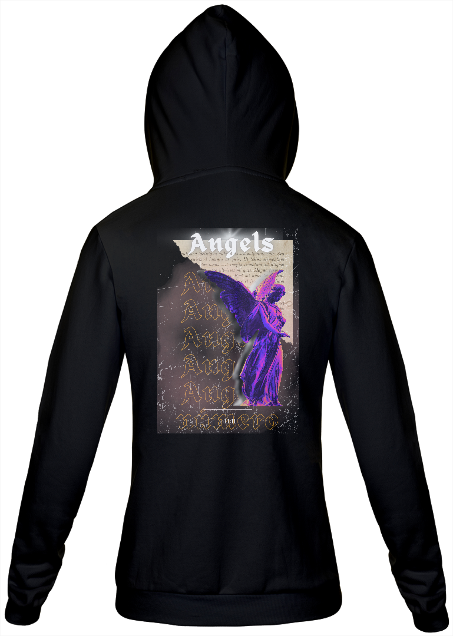 Moletom com zíper Angels 11:11