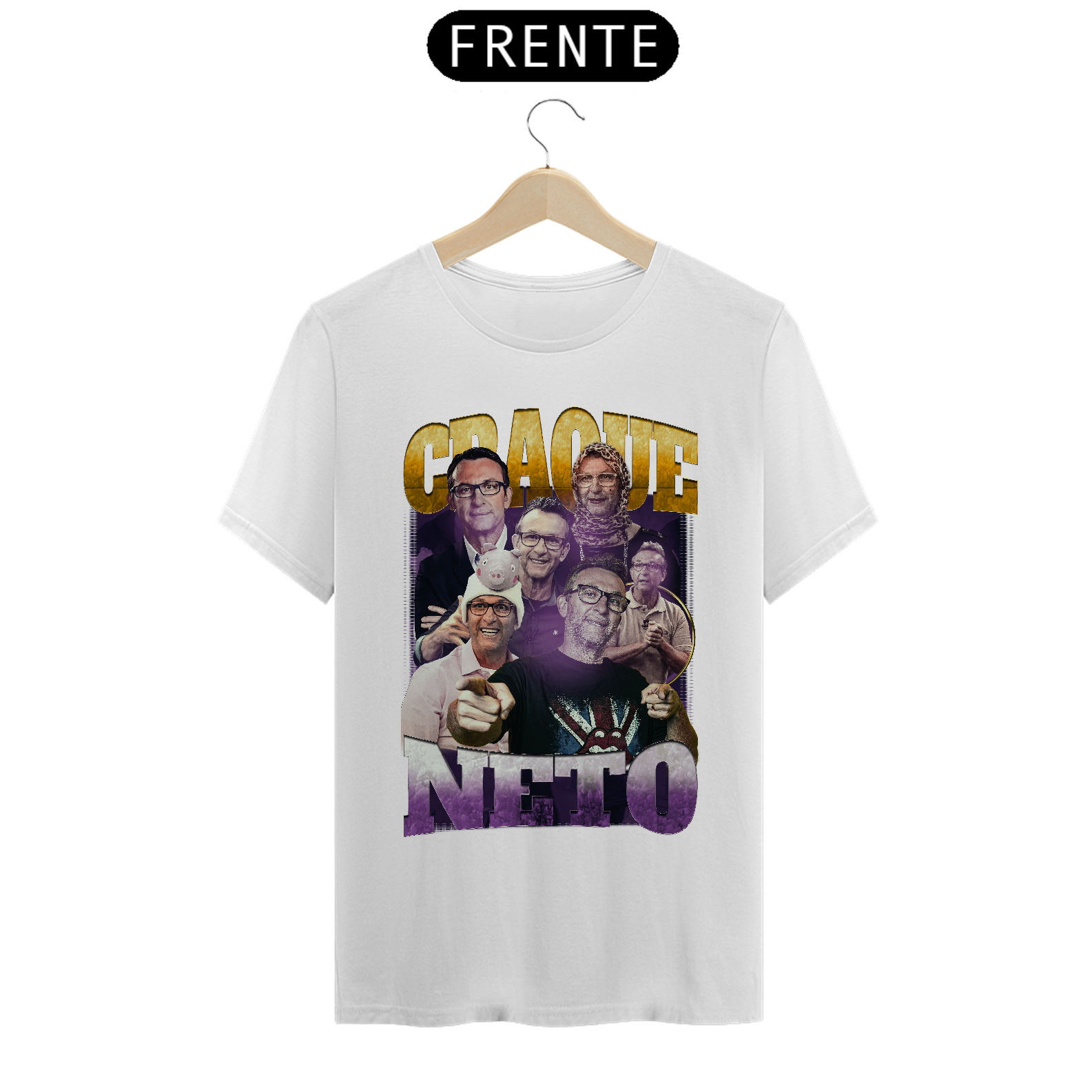 Nome do produto: Camiseta - Craque Neto